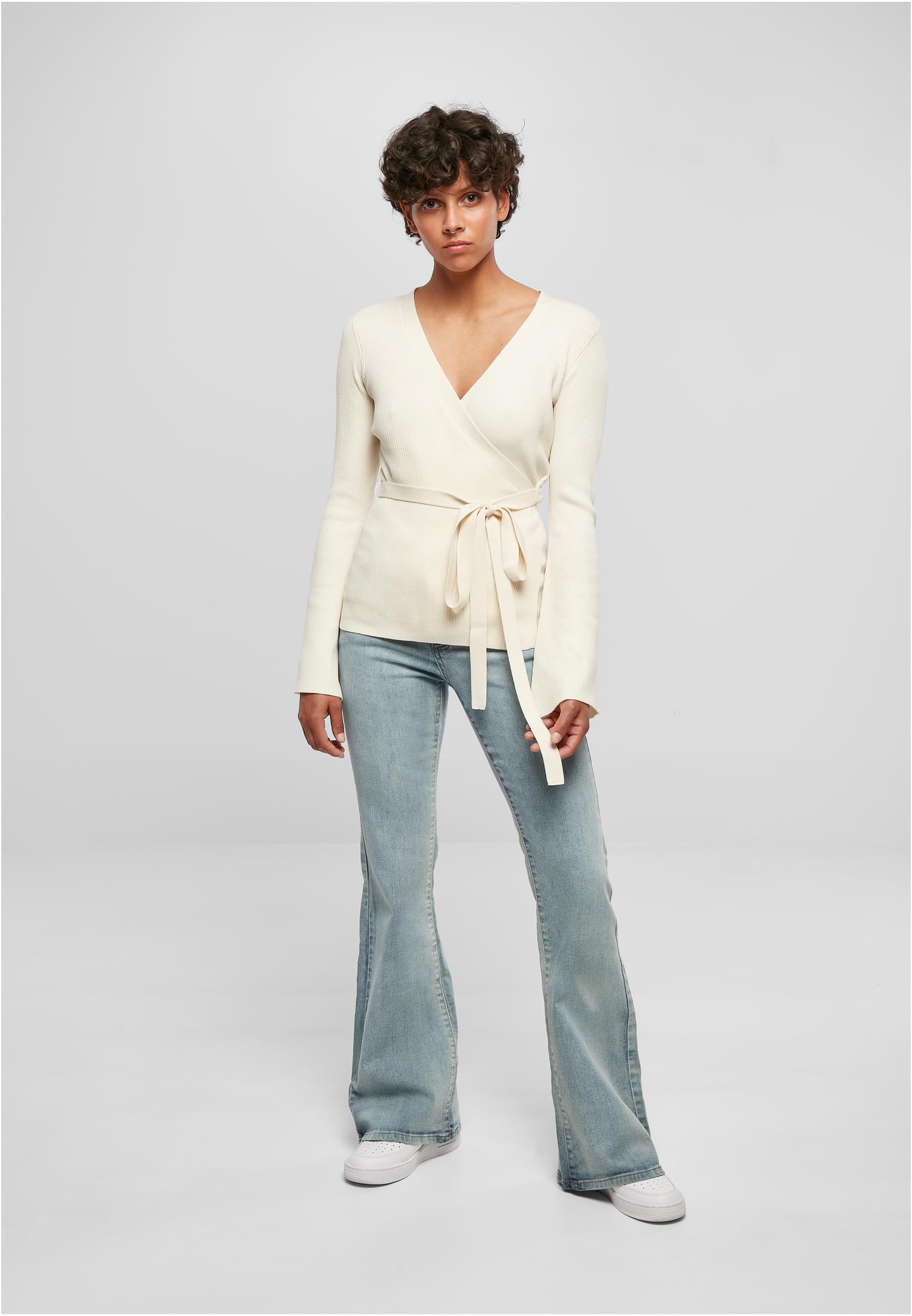 UC Rib Knit Wrapped Cardigan