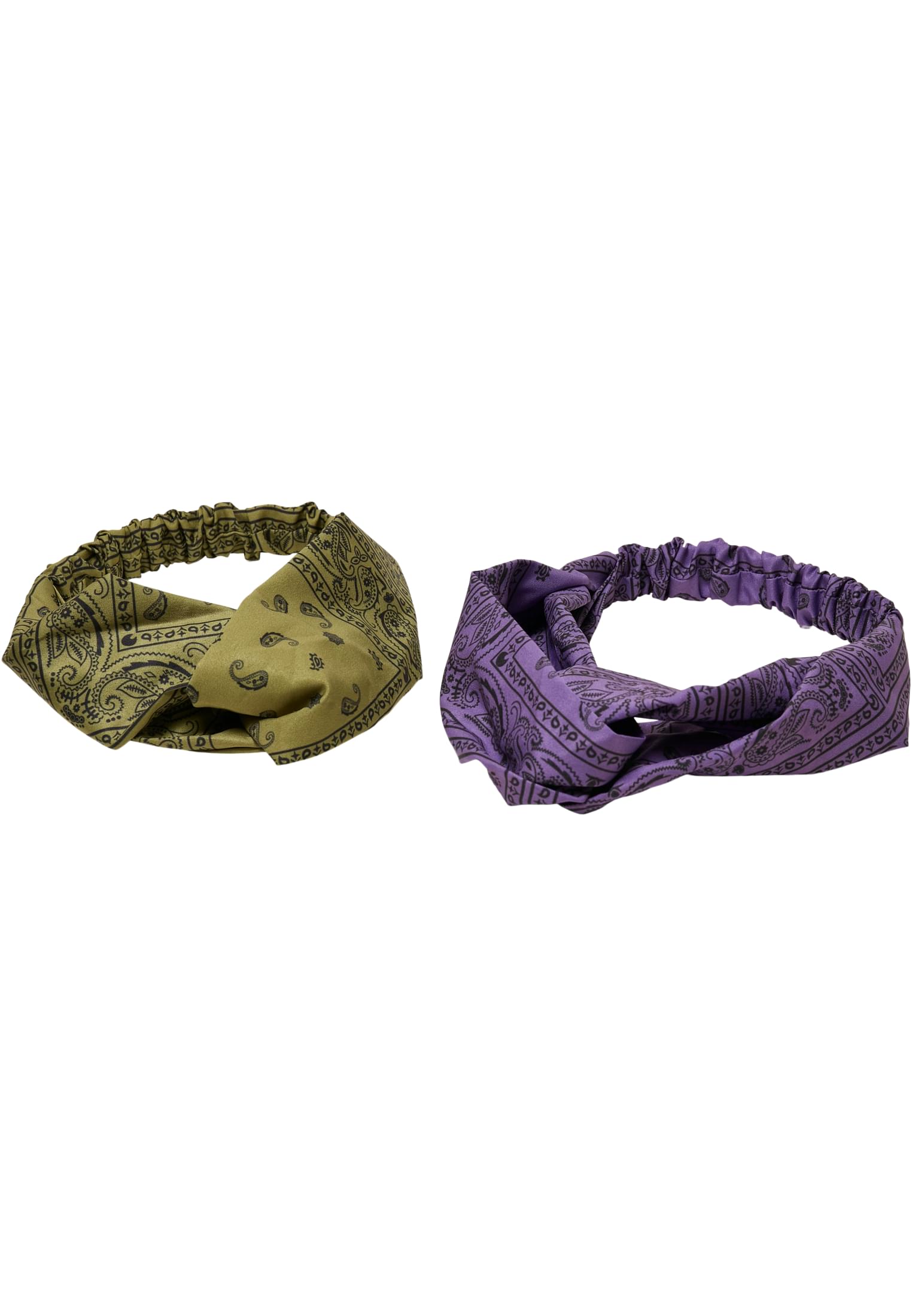 Lot de 2 bandeaux imprimés bandana UC