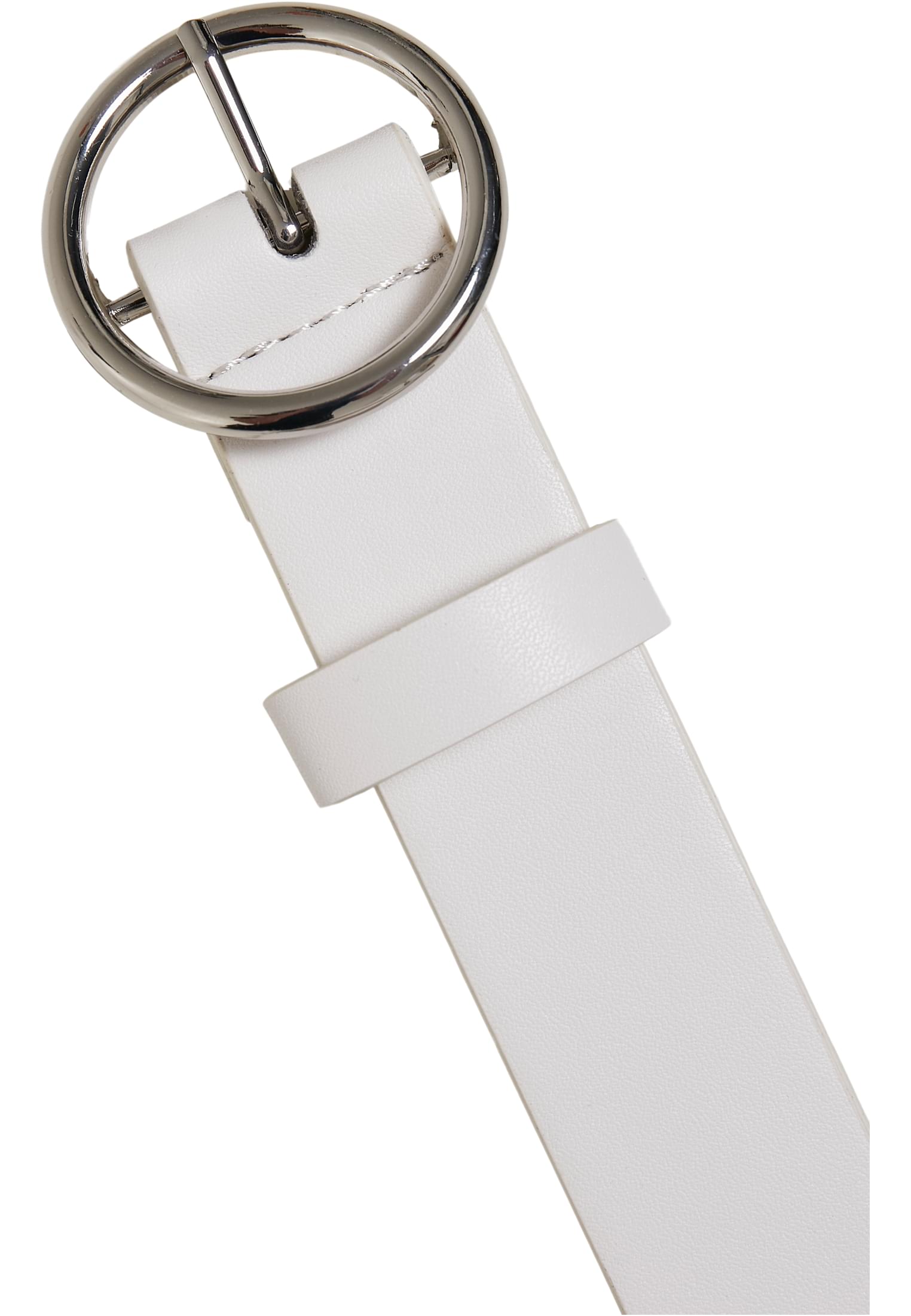 Cintura con occhielli in pelle sintetica UC, confezione da 2