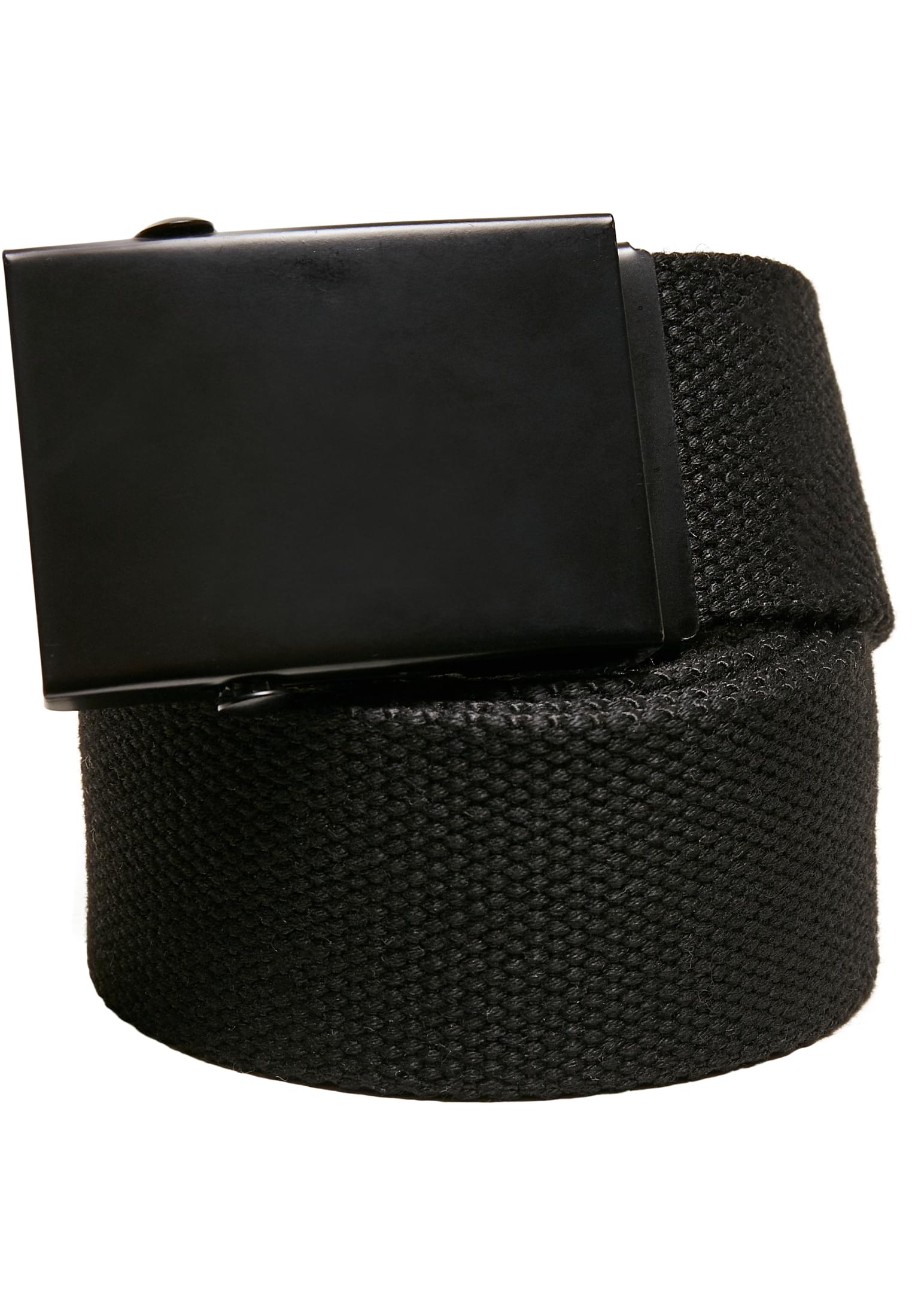 UC Check And Solid Canvas Belt 2-Pack