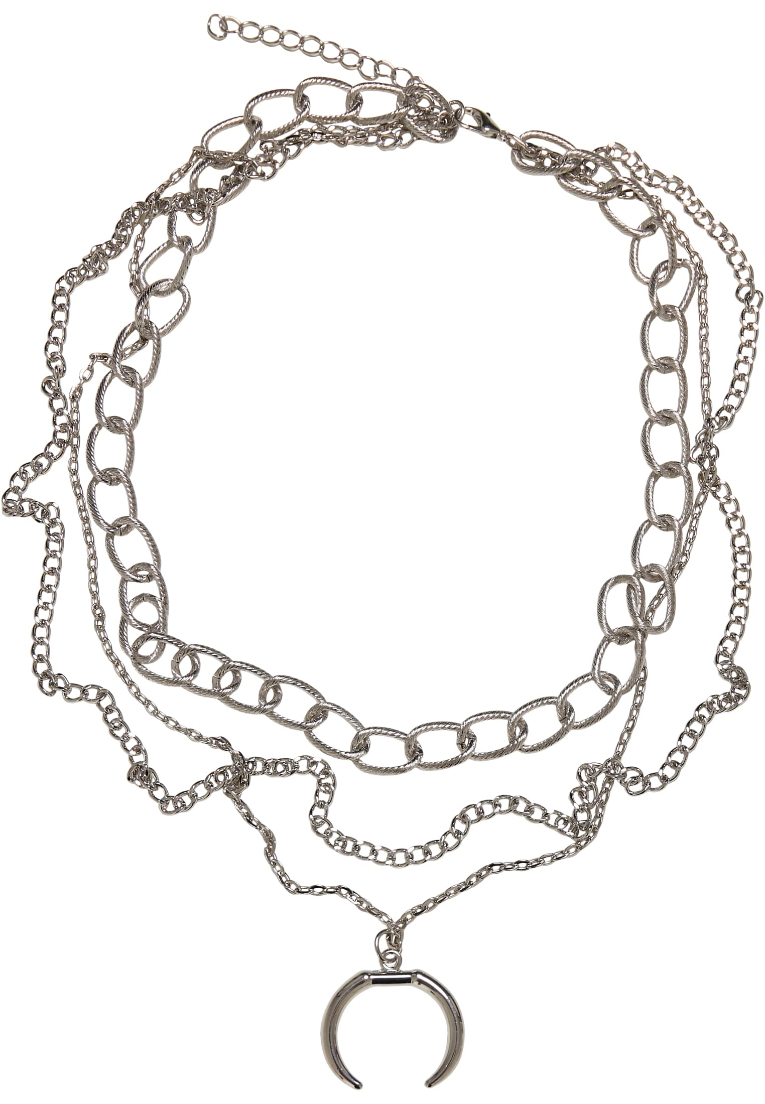 UC Open Ring Layering Necklace
