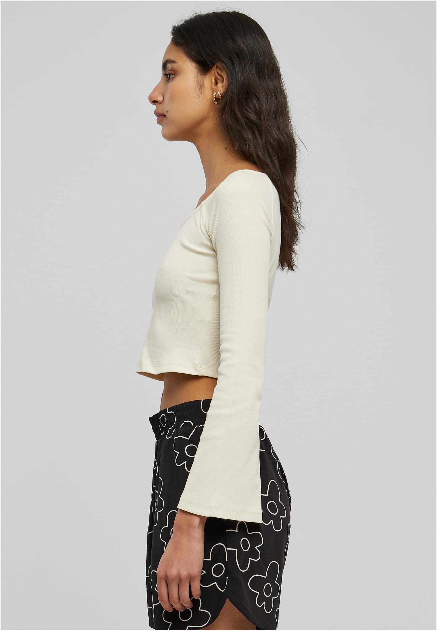 UC Short Rib Langermet bred V-hals