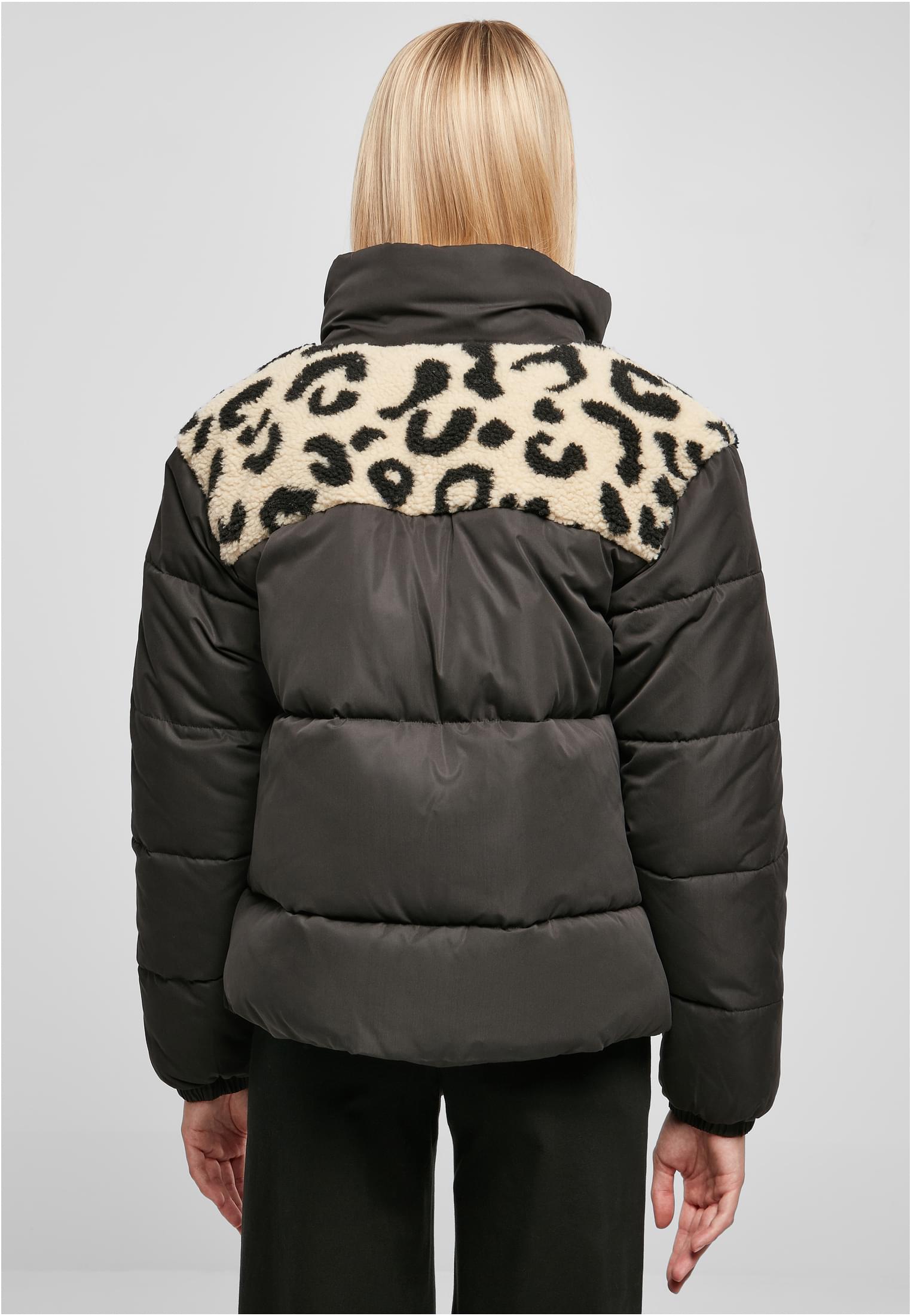 UC AOP Sherpa Mixed Puffer Jacket