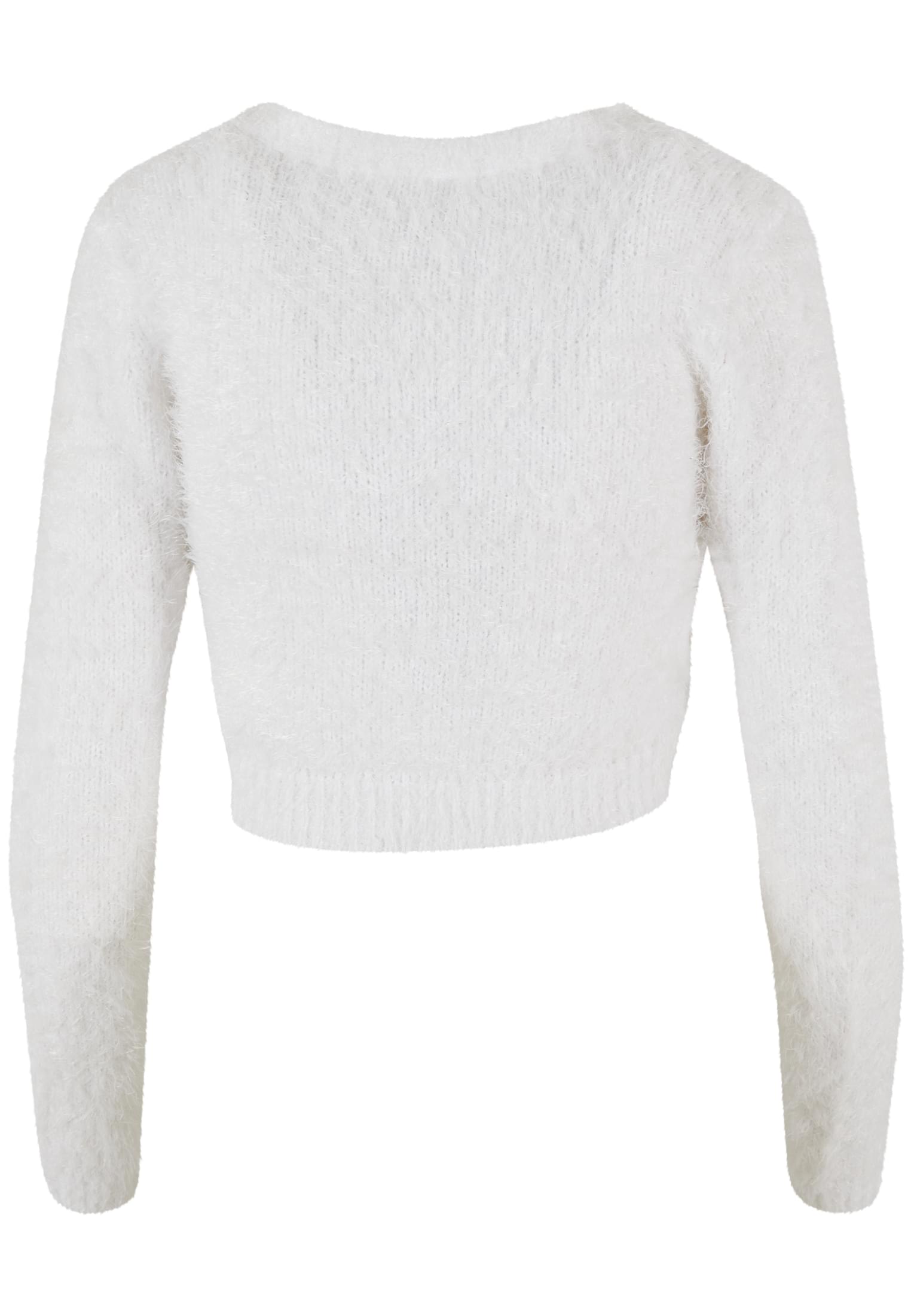 UC Cropped Feather Cardigan