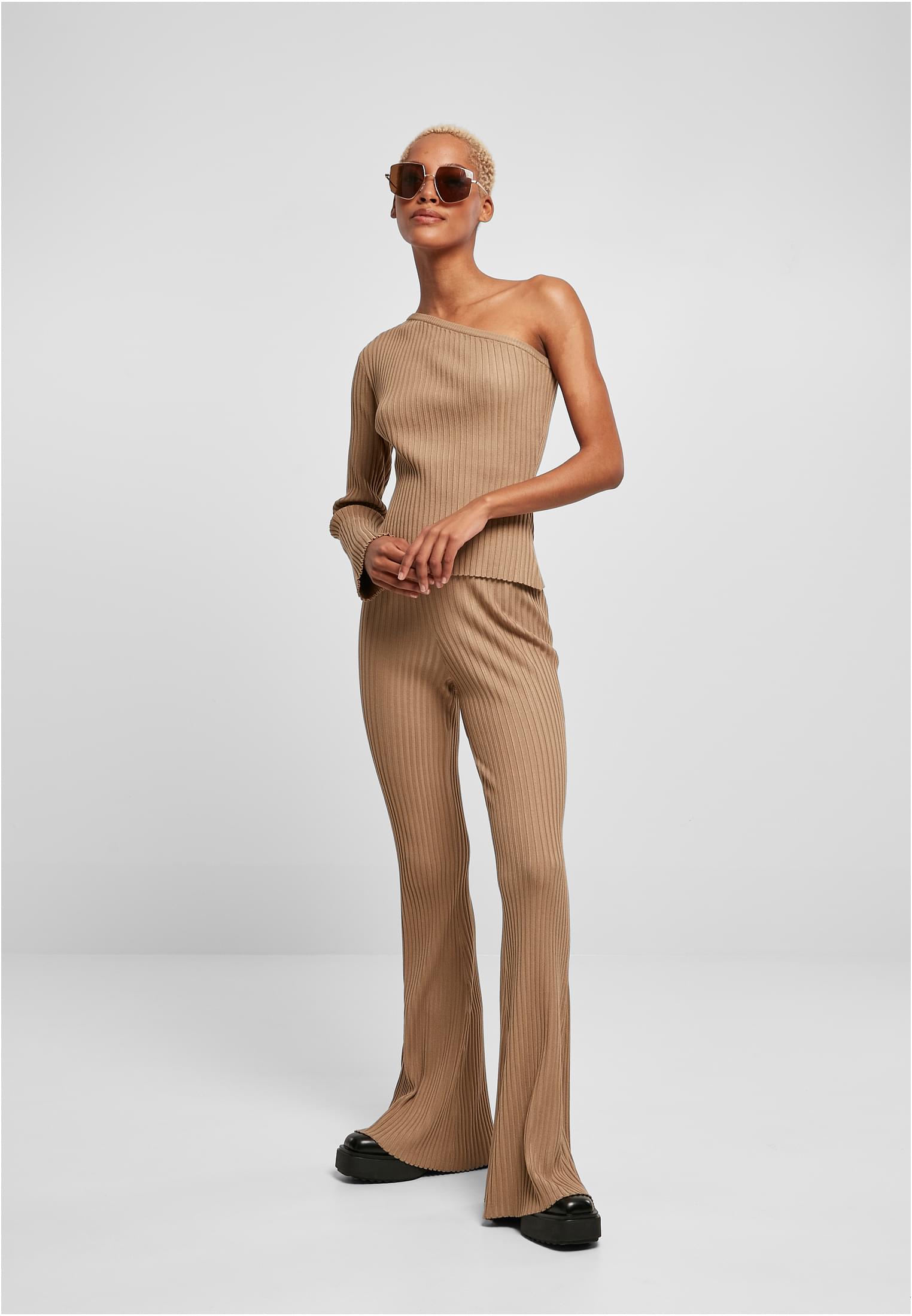 UC Flared Rib Strik Leggings