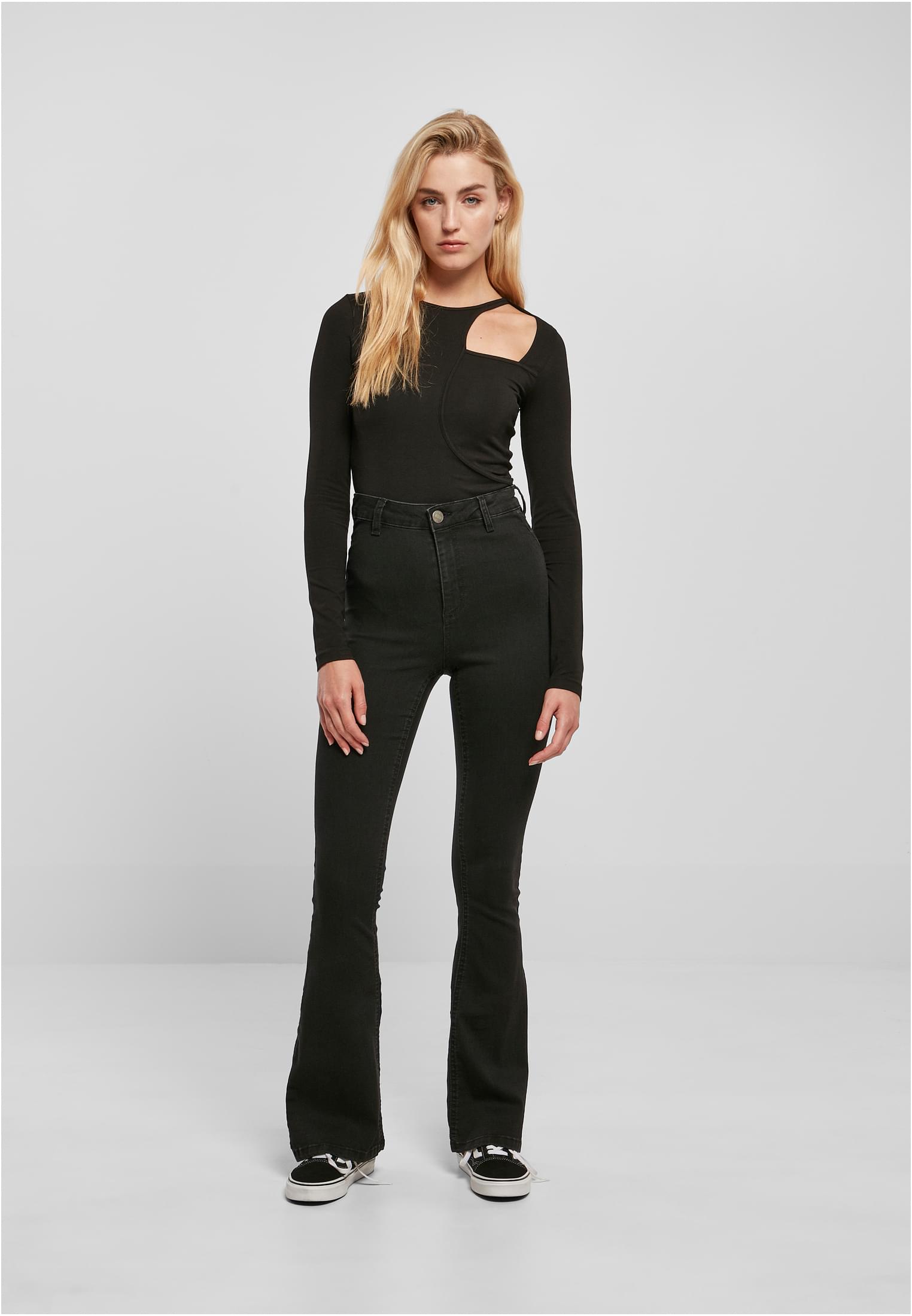 Pantaloni in denim bootcut super elasticizzati UC