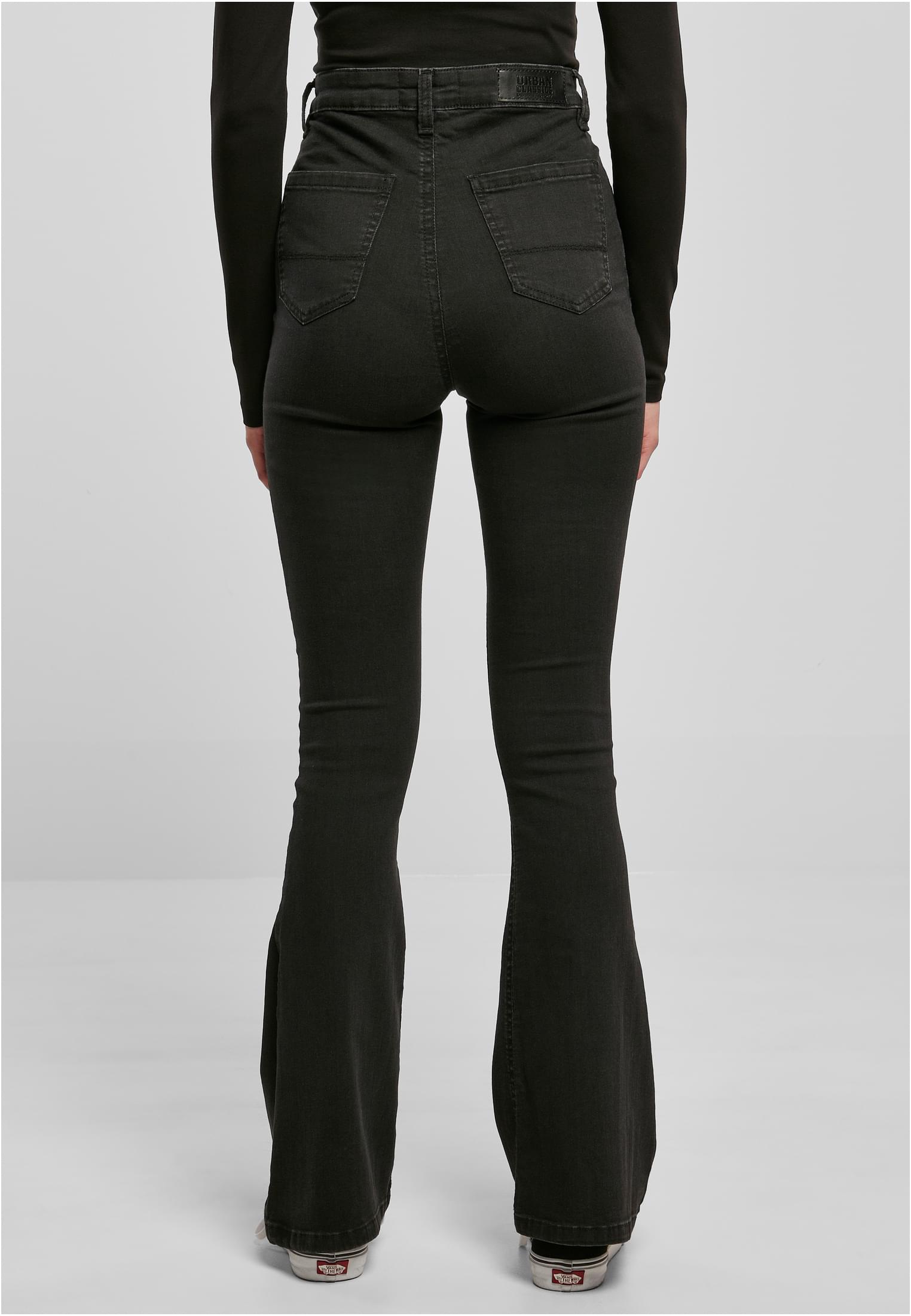 Pantaloni in denim bootcut super elasticizzati UC