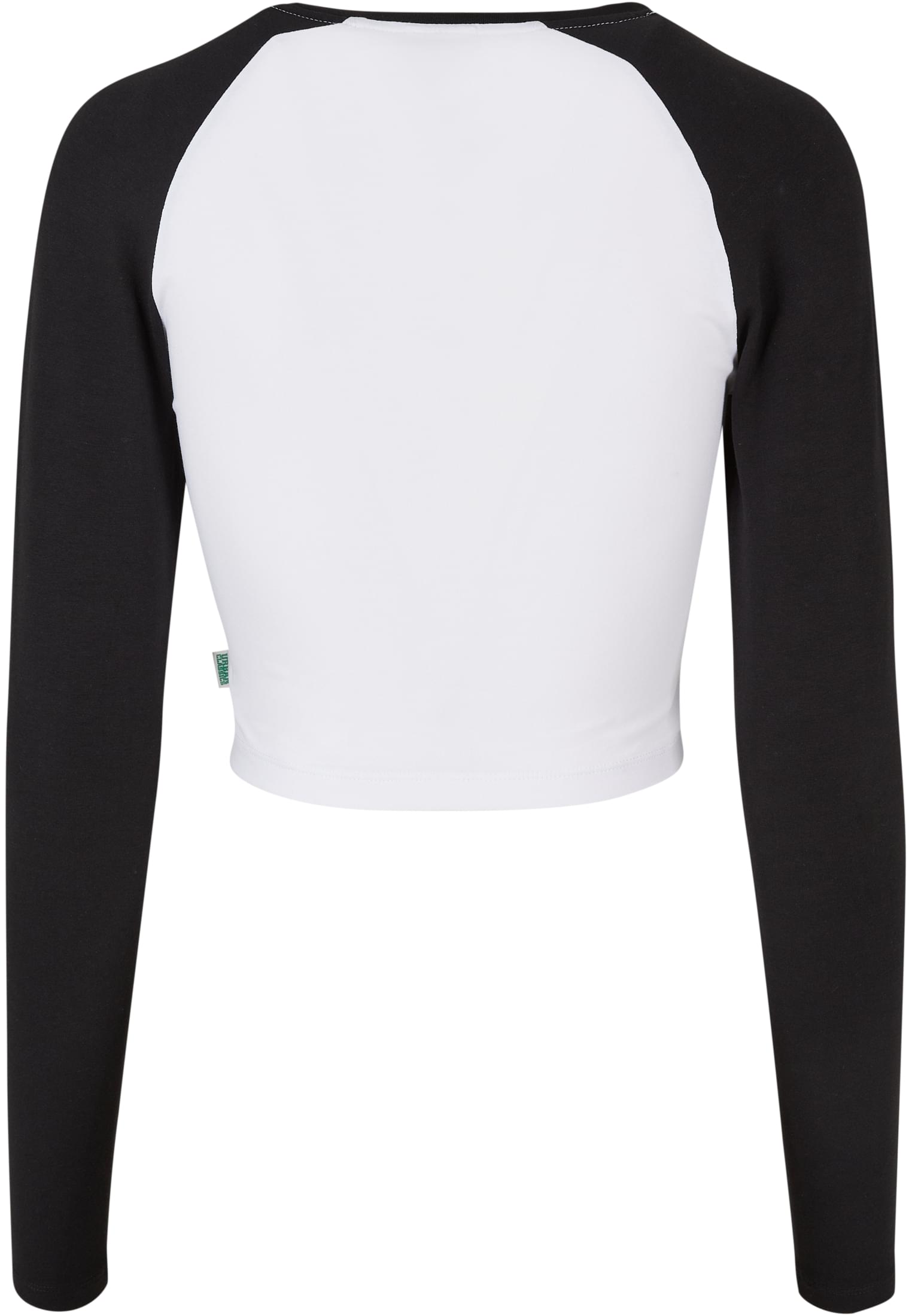 UC Organic Cropped Retro Baseball Longsleeve