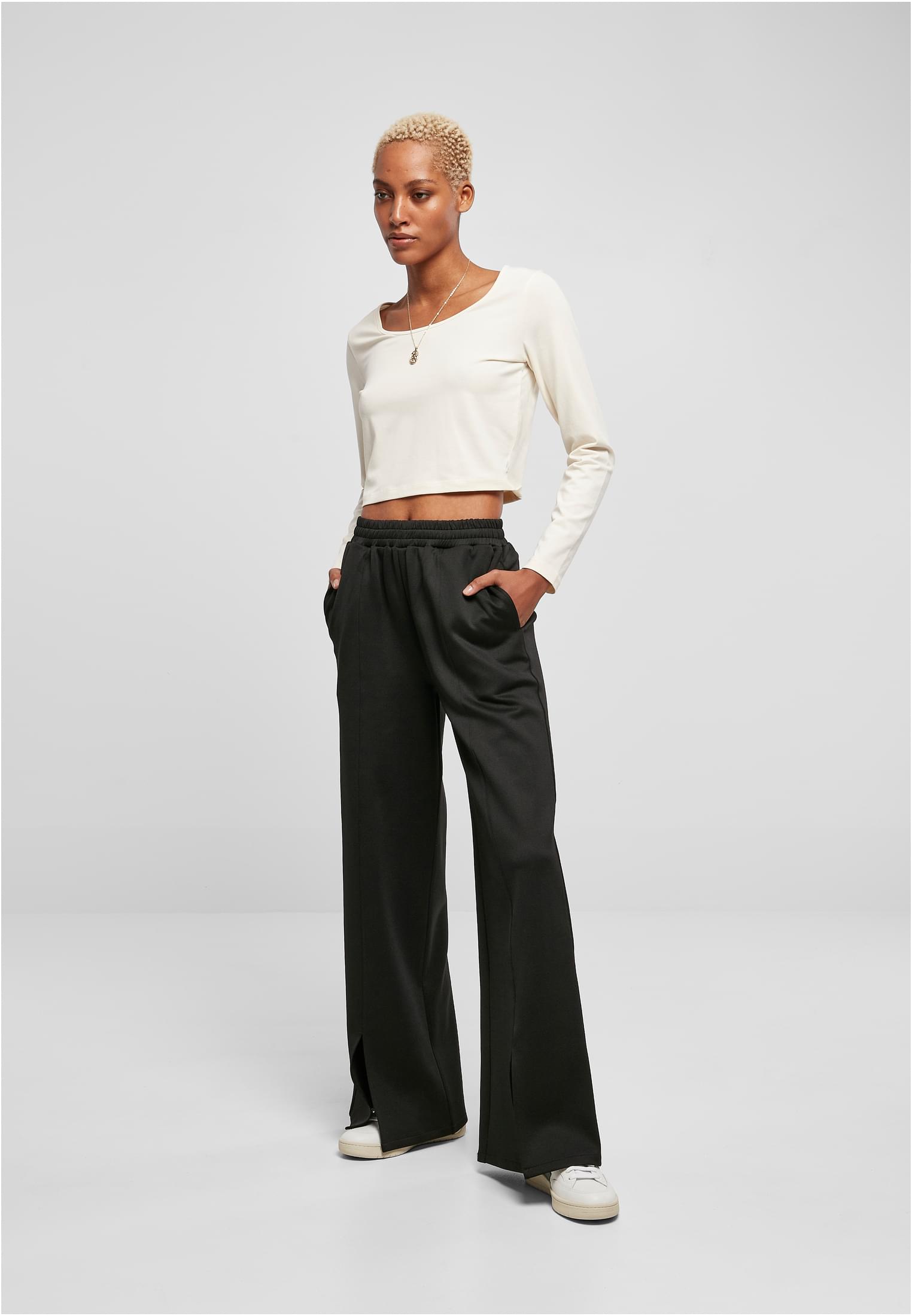 UC Organic Wide Neck Cropped Longsleeve