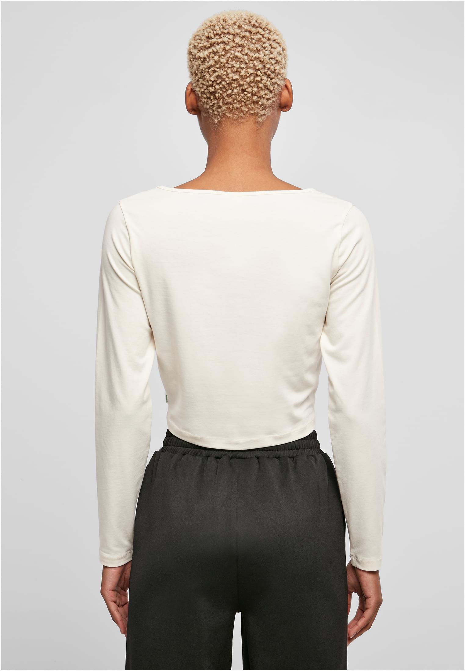 UC Organic Wide Neck Cropped Longsleeve
