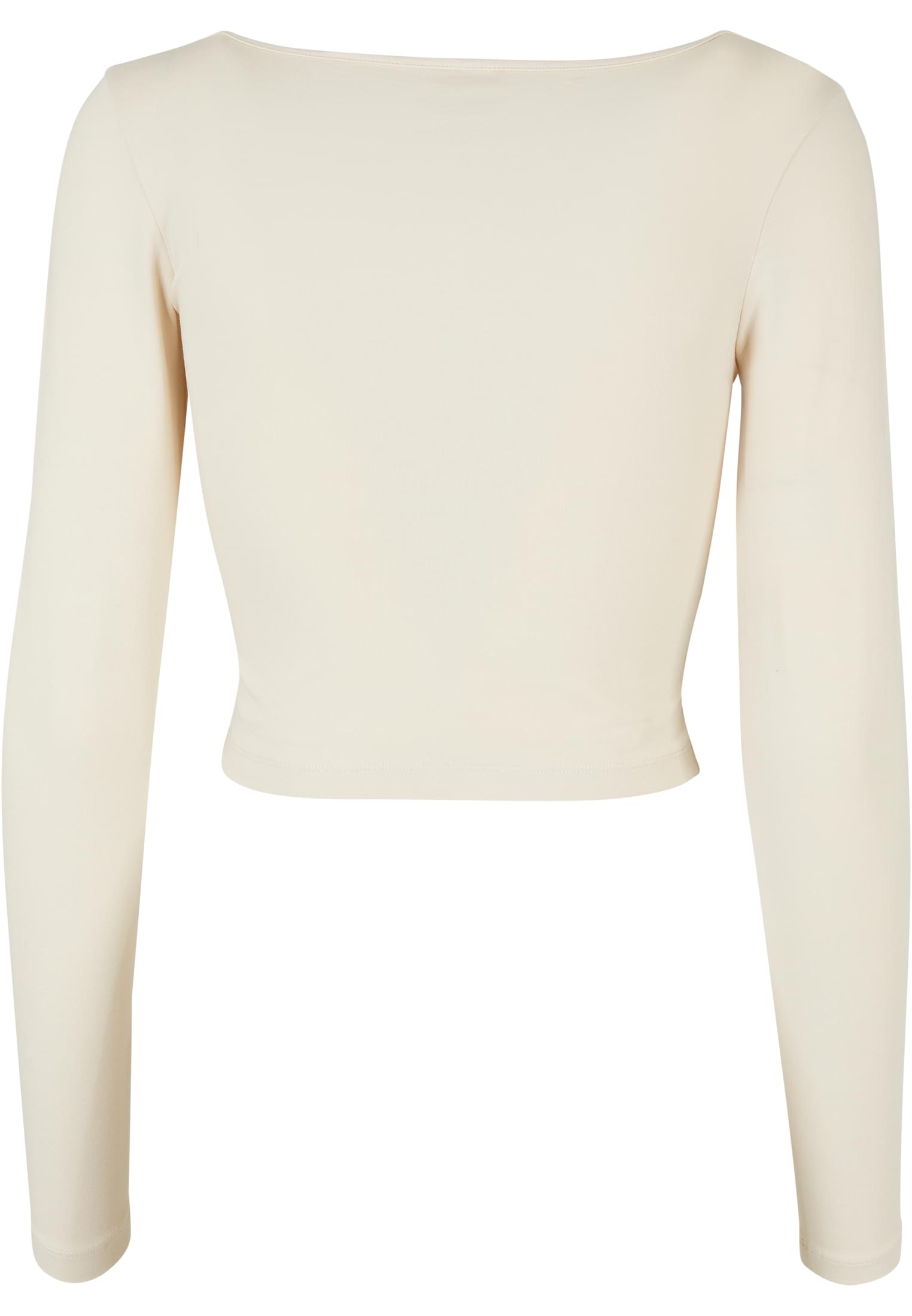 UC Organic Wide Neck Cropped Longsleeve
