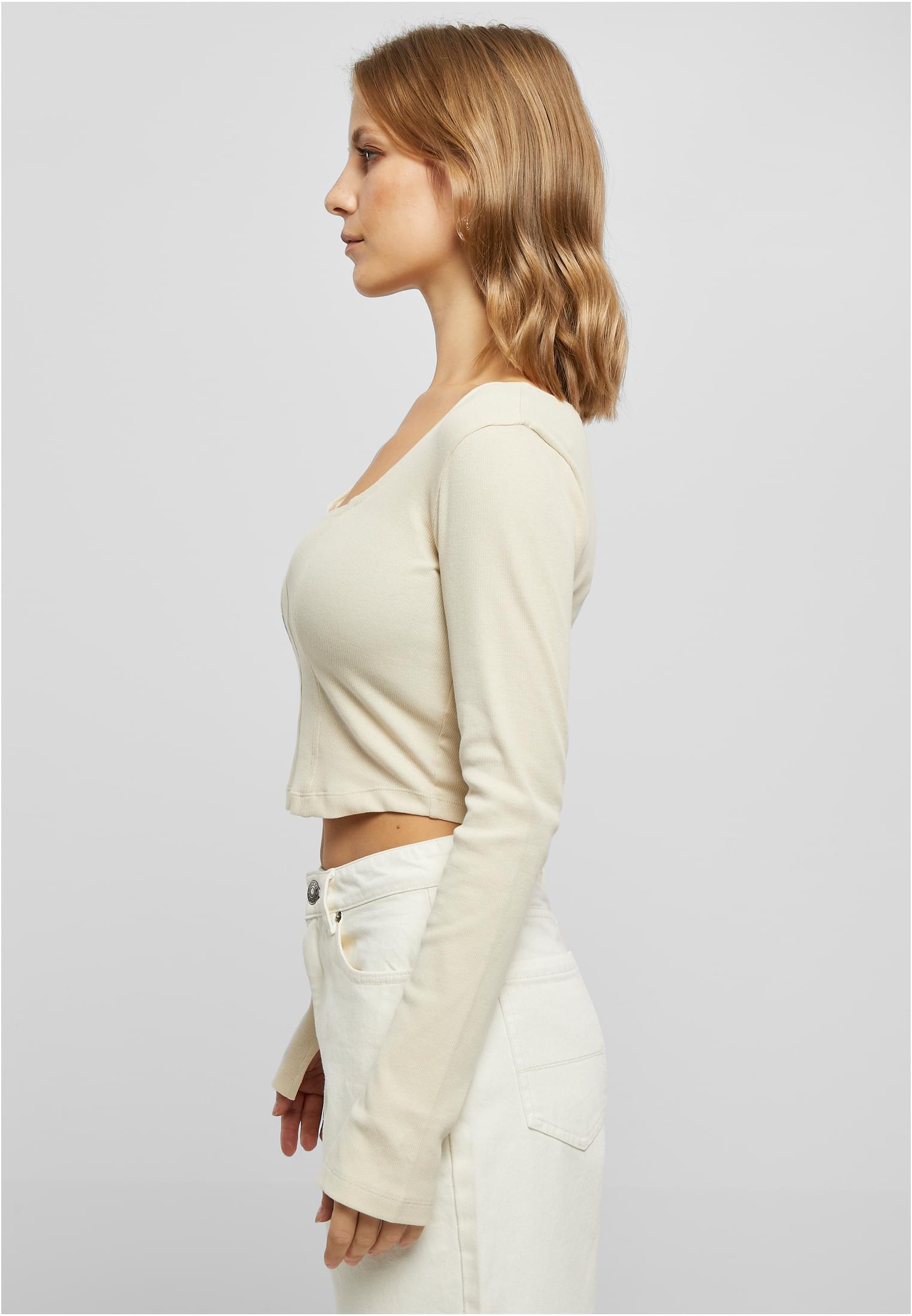 UC Short Rib Corsage Longsleeve