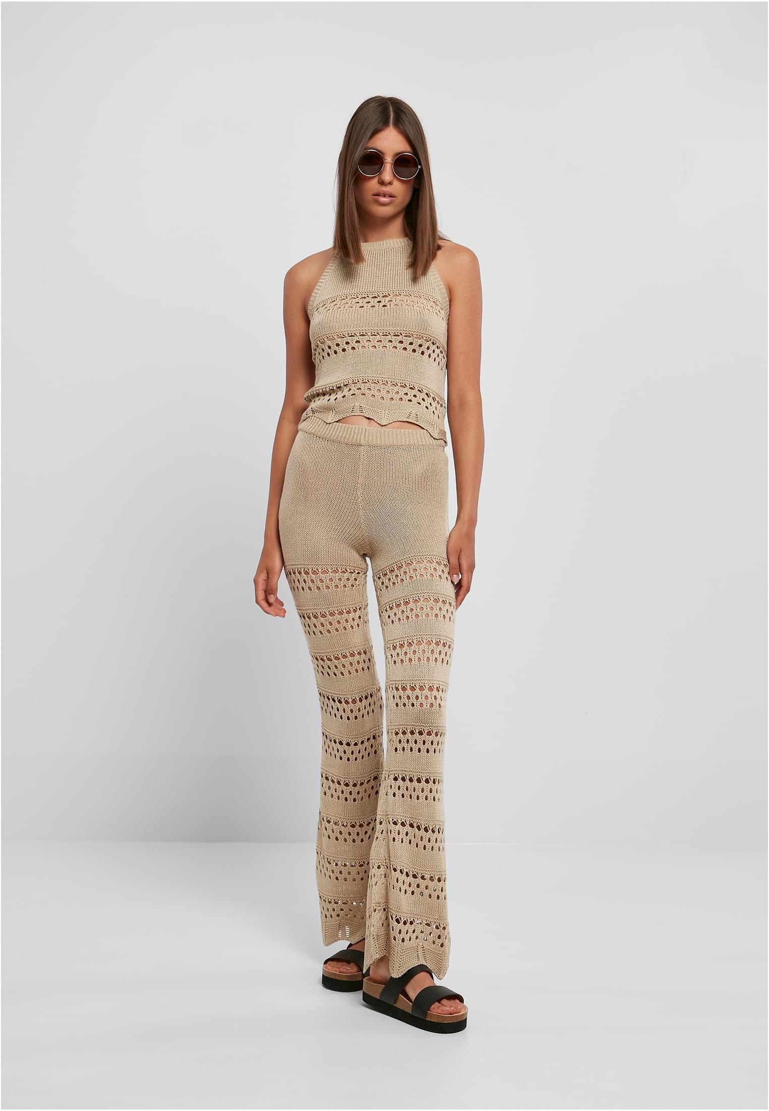 UC kort heklet halstørkletopp