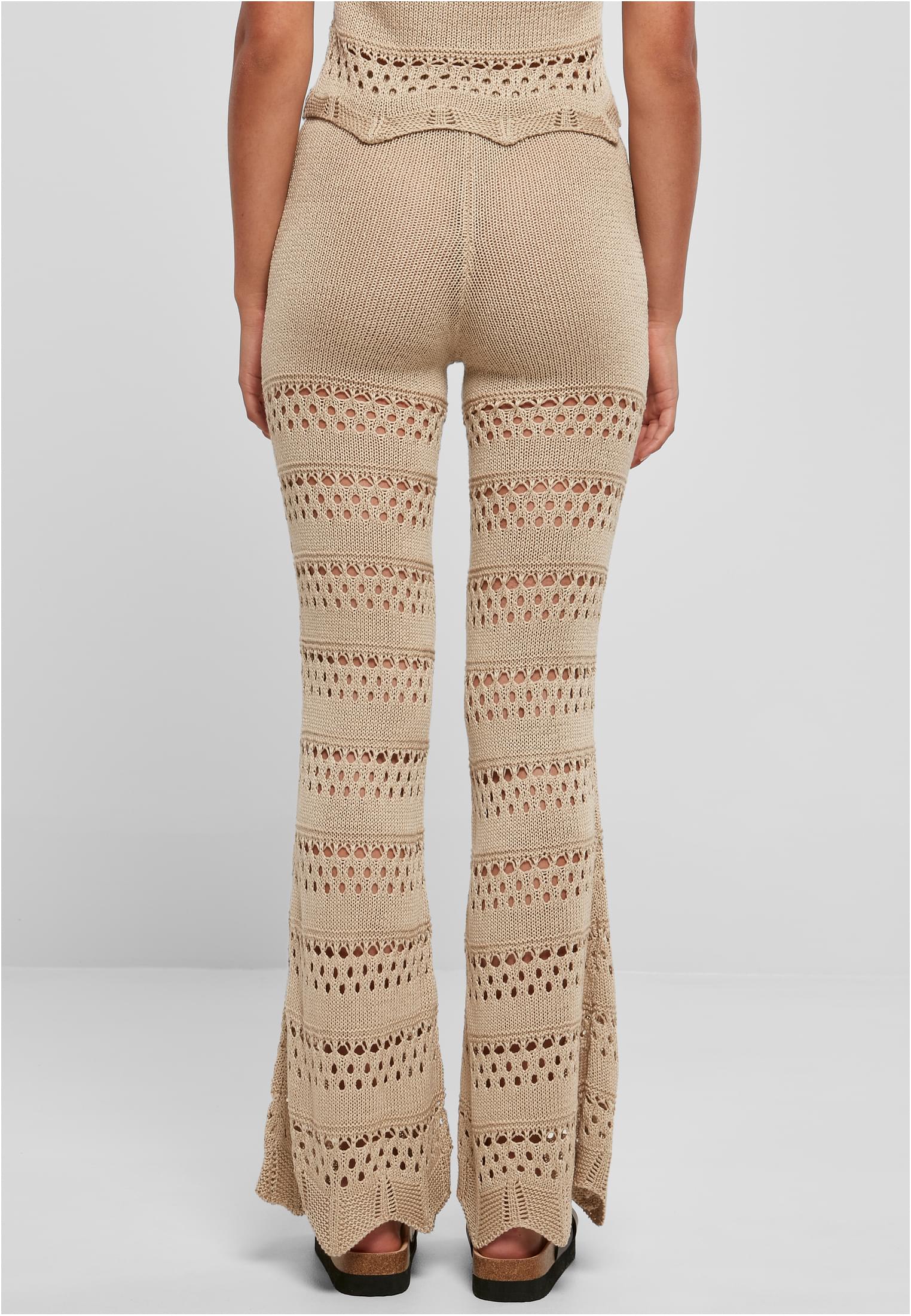 UC Flared Crochet Knit Leggings