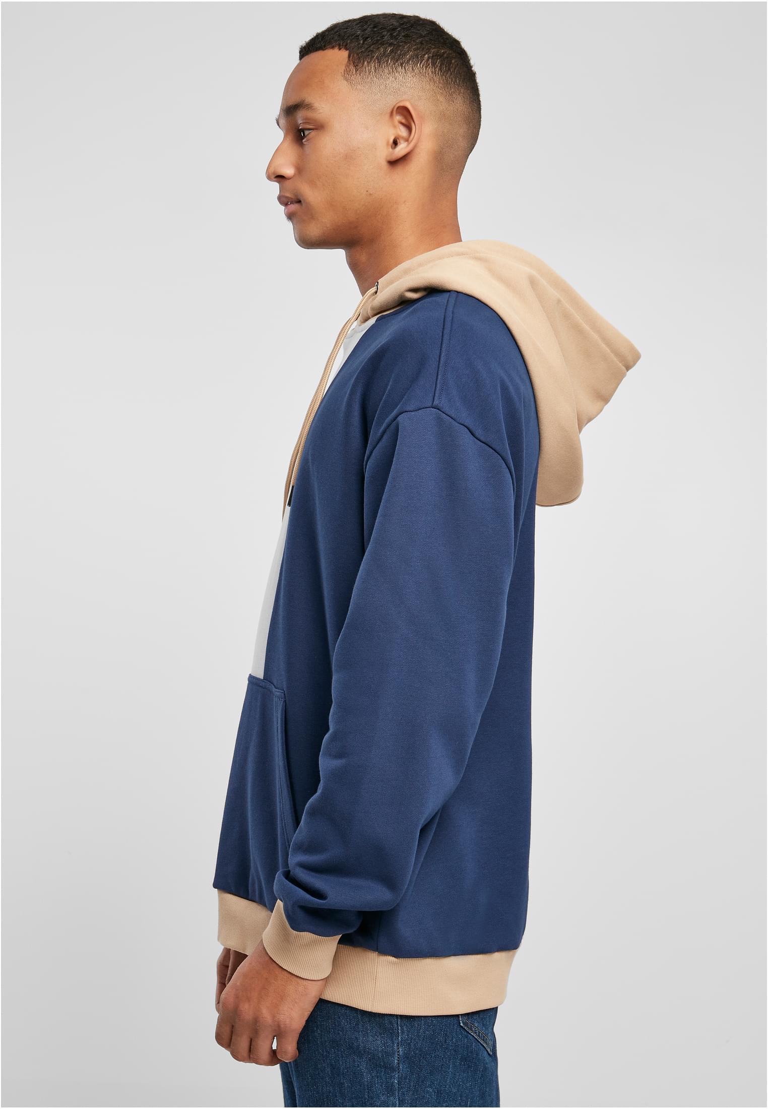 UC Oversized Color Block Hoody