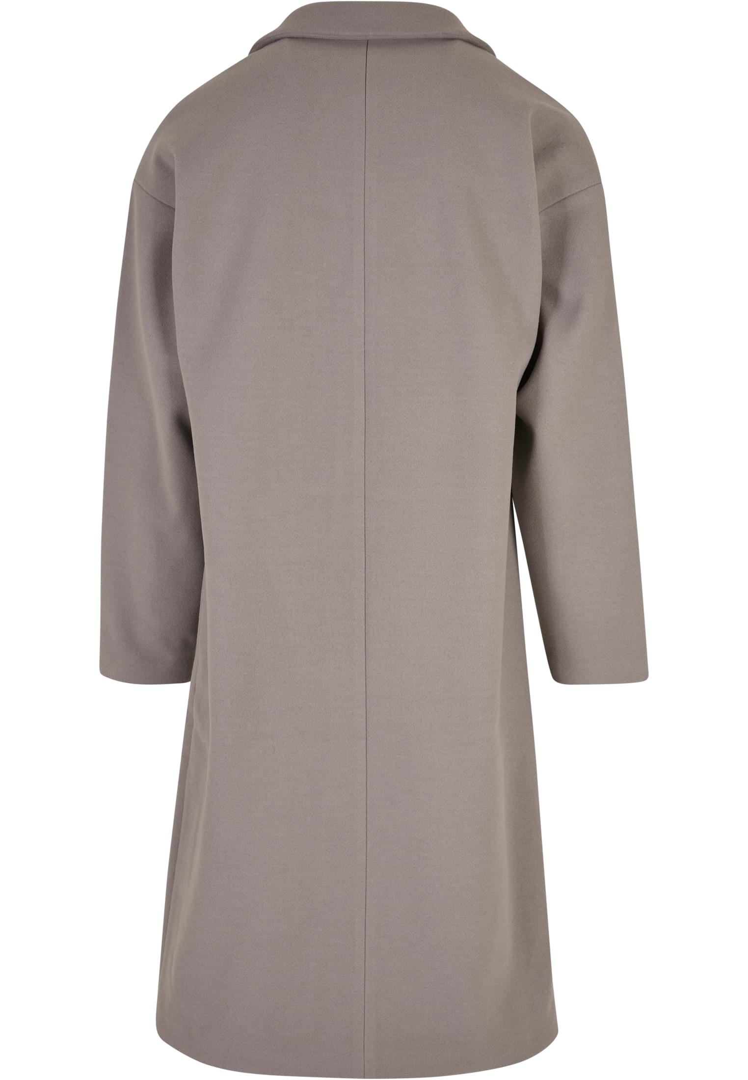 Cappotto lungo grigio lupo XXL