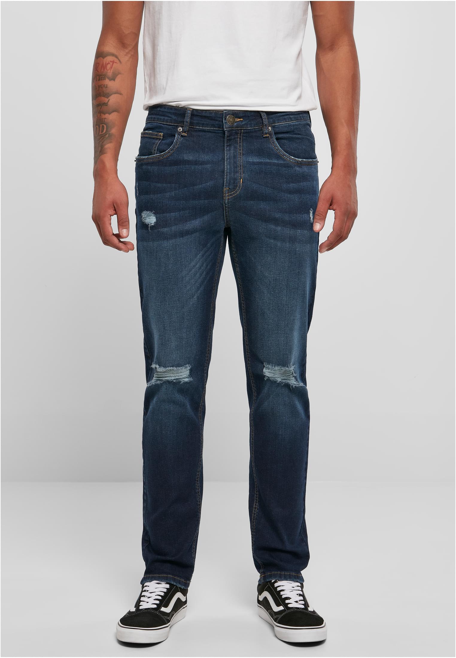 UC Distressed Stretch Denim Pants