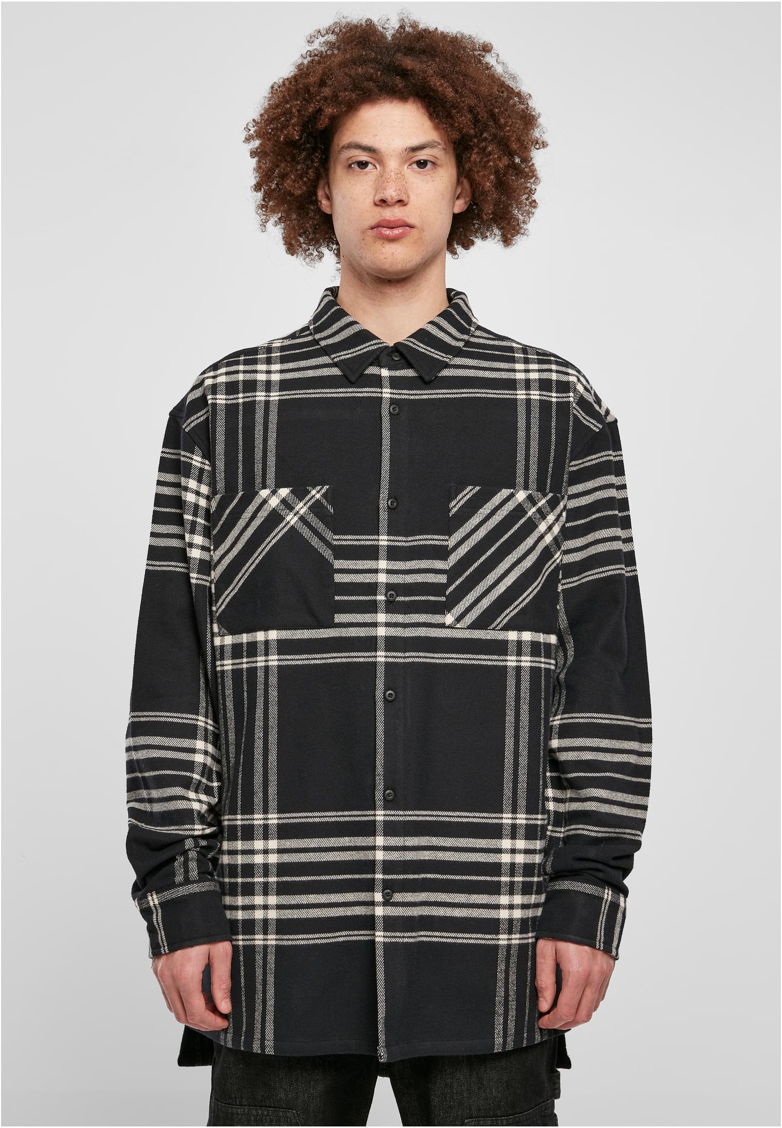 UC Long Oversized Checked Summit Shirt