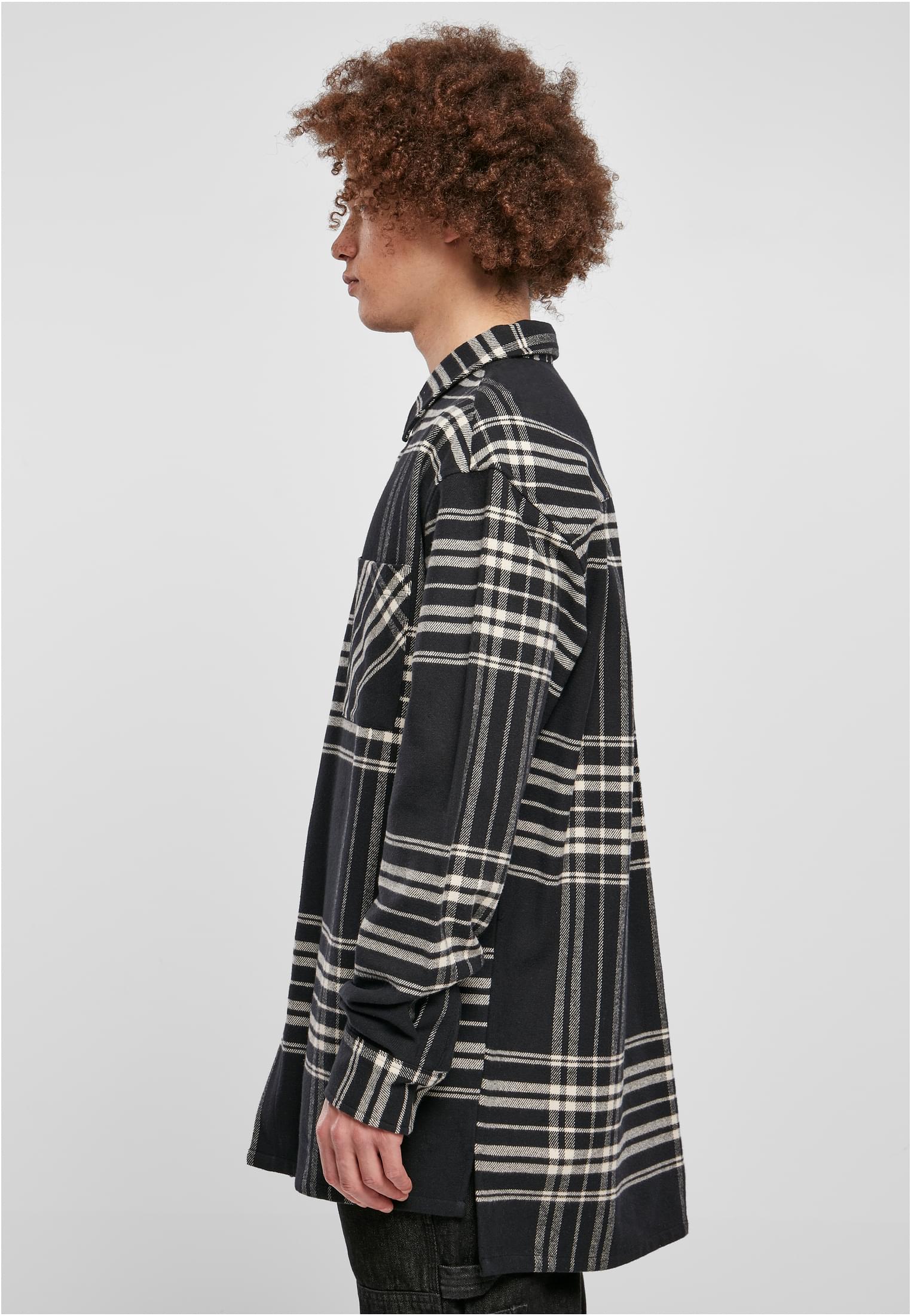UC Long Oversized Checked Summit Shirt