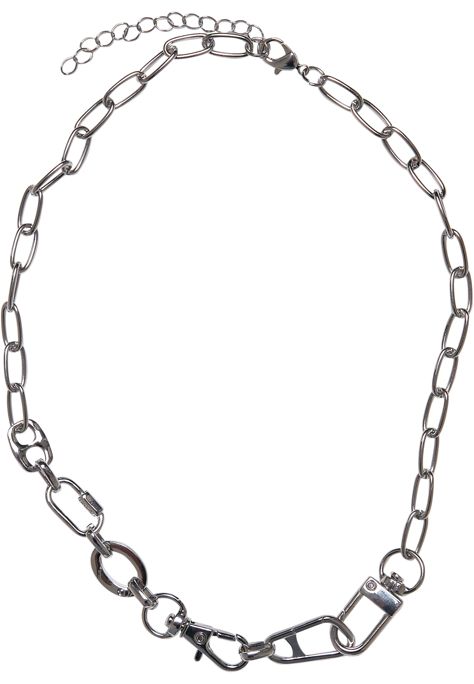 UC Various Fastener Necklace