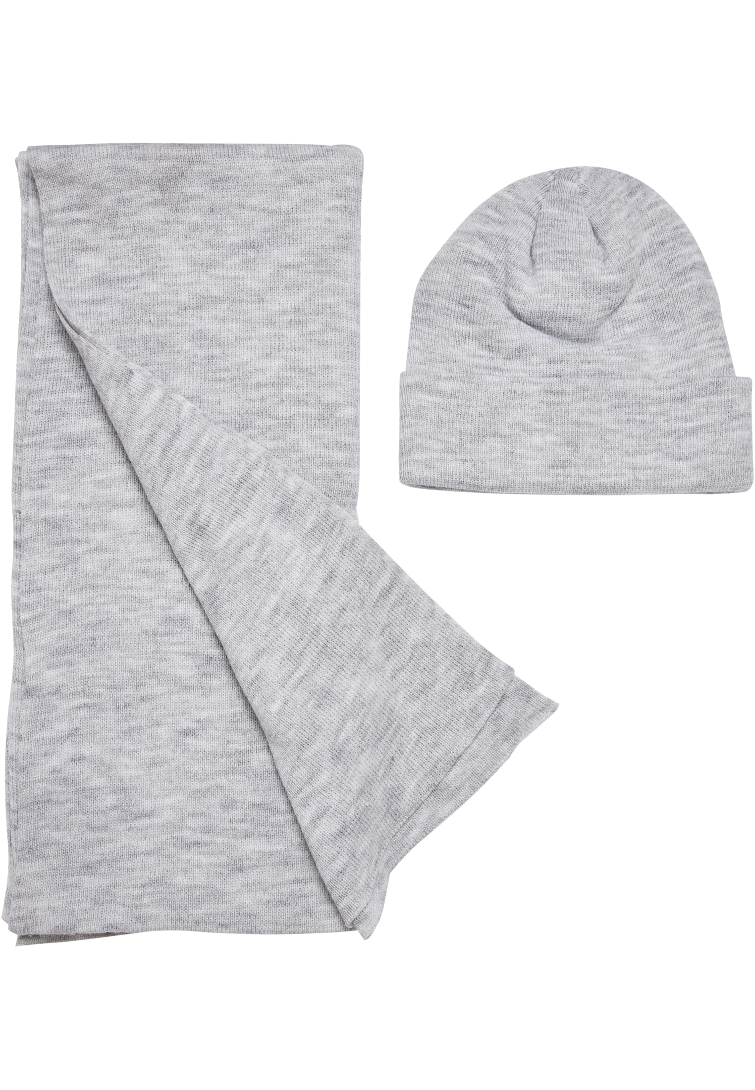 UC Recycled Basic Beanie and Scarf Set