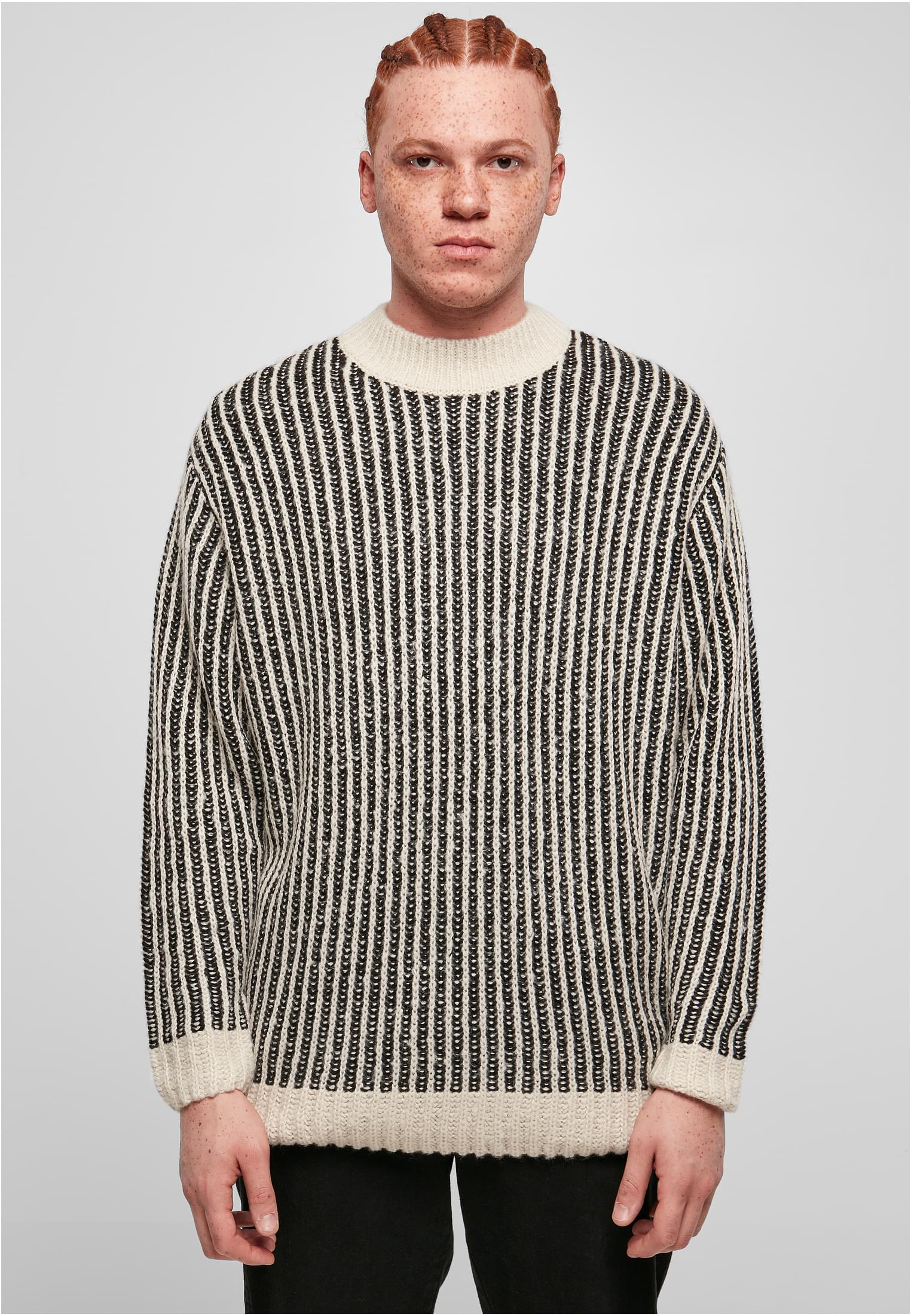 UC Oversized Two Tone Sweater