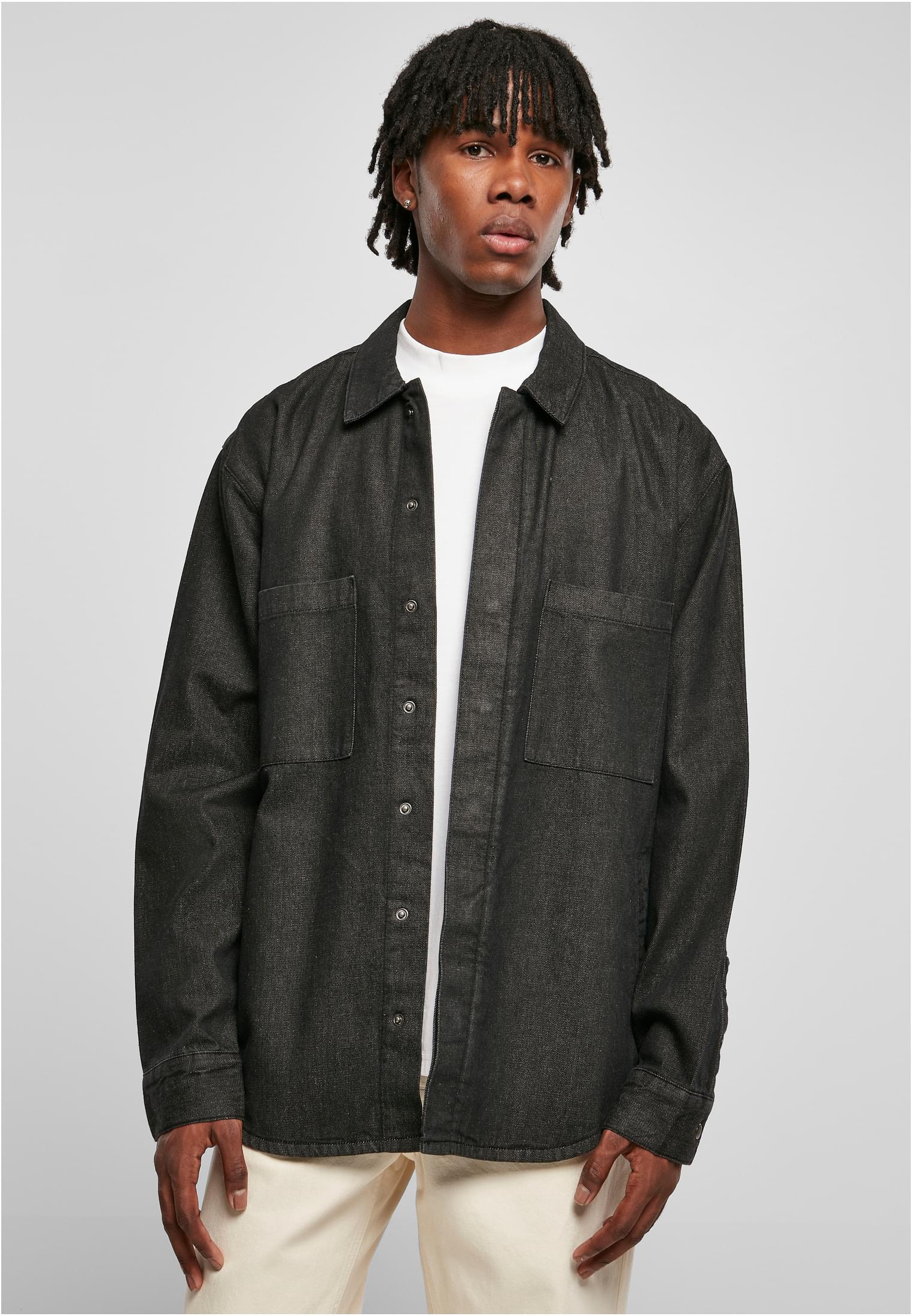UC Oversized Denim Pocket Shirt