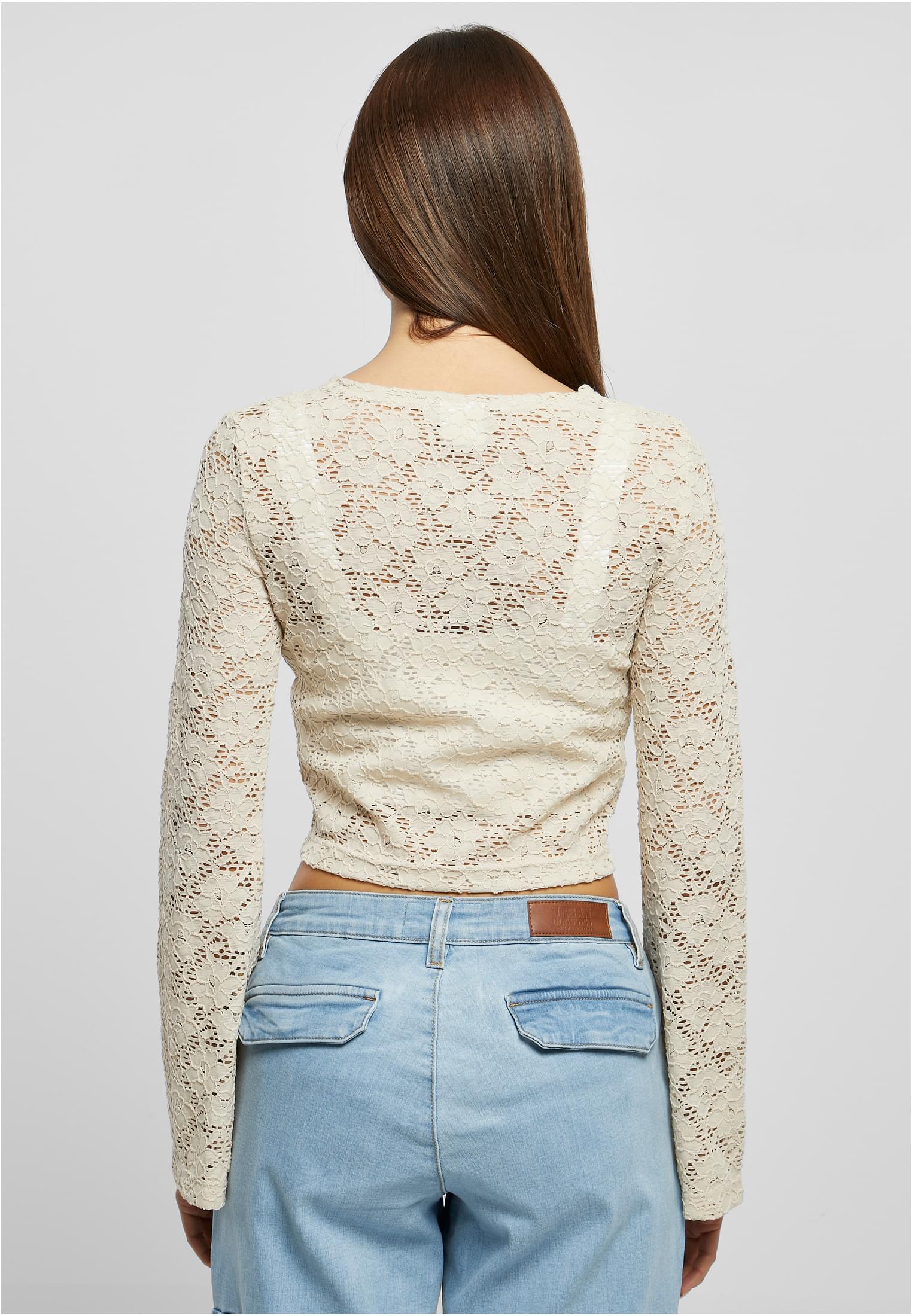 UC Cropped Lace Longsleeve
