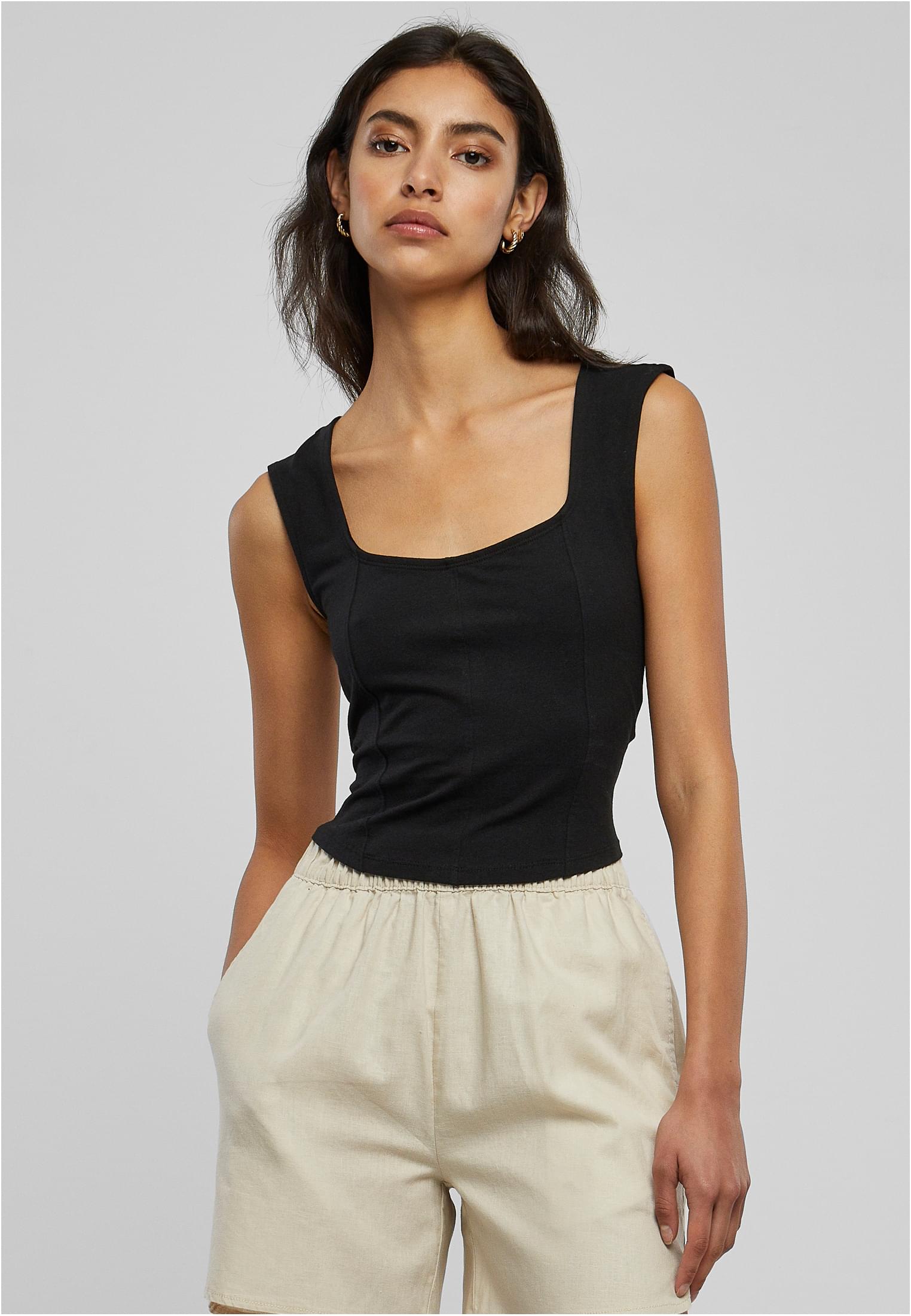 UC Short Corsage Top