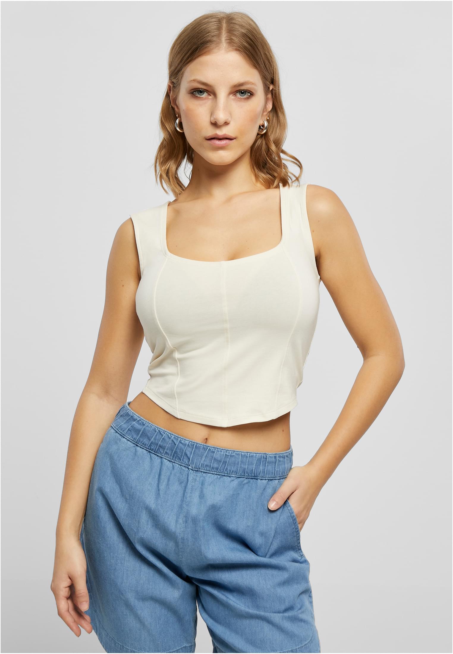 UC Short Corsage Top