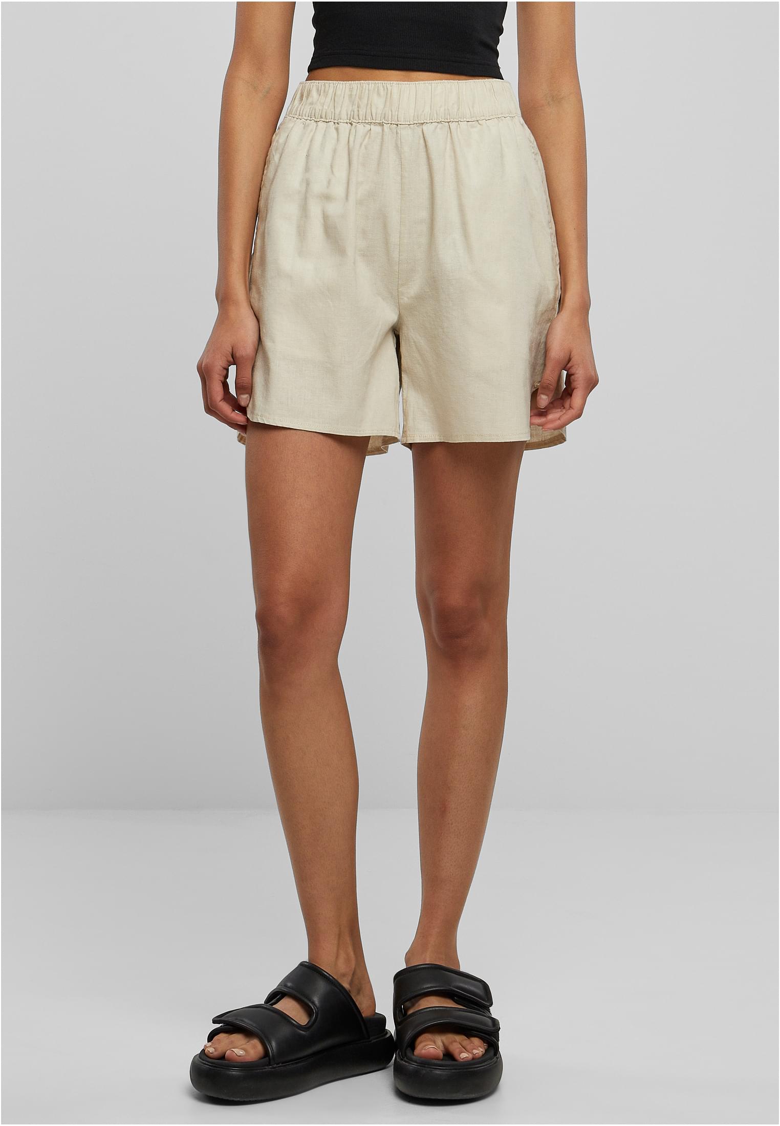 UC Linen Mixed Shorts