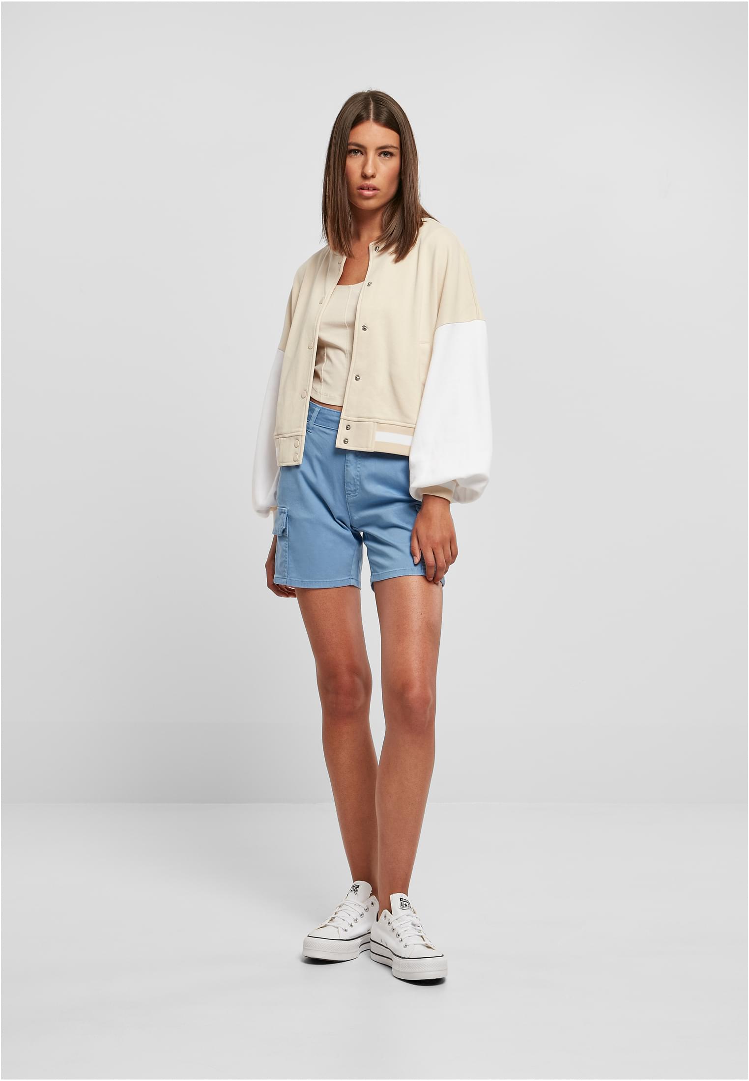 УЦ Оверсизед 2 тоне Цоллеге Терри јакна