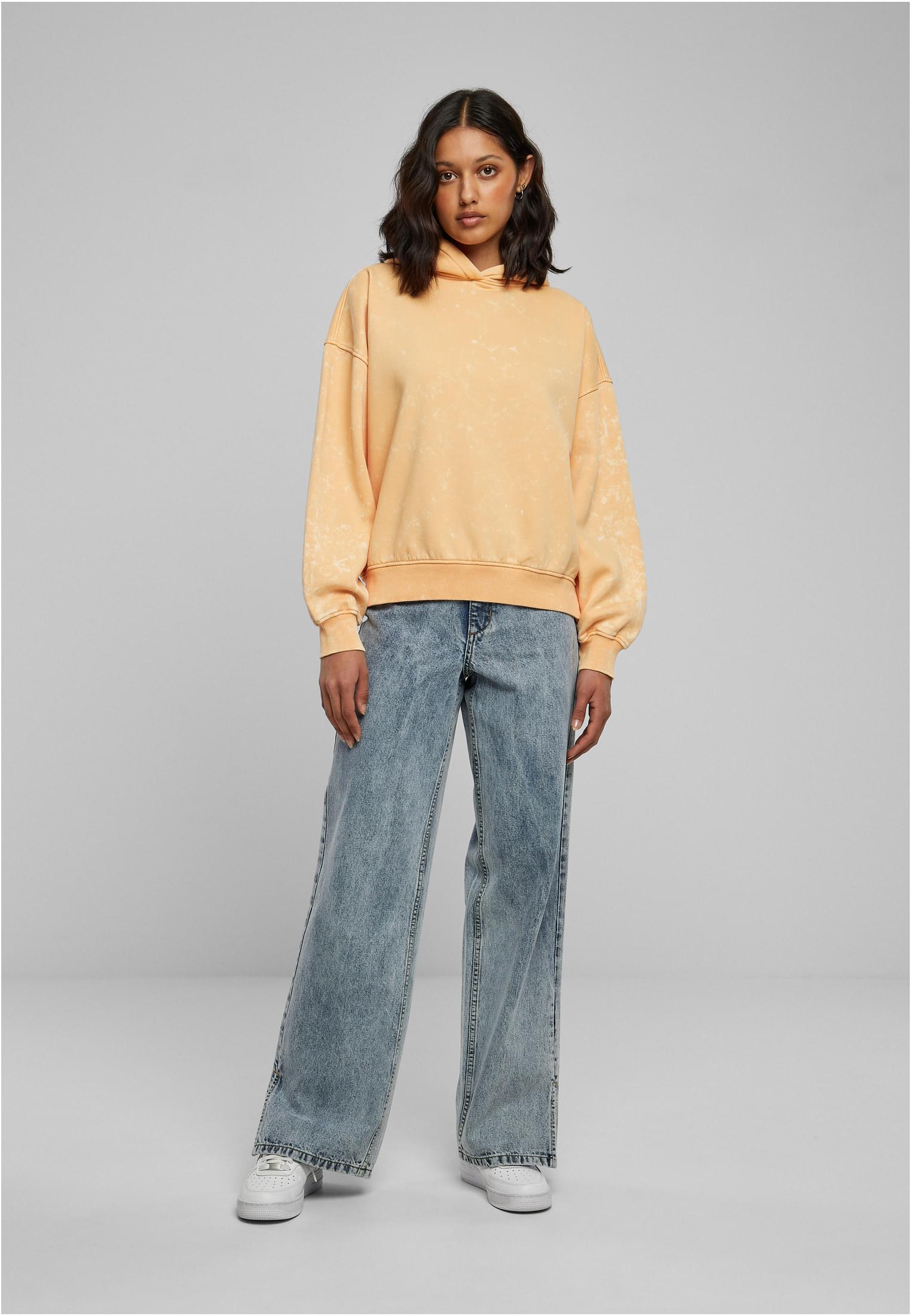 UC Oversized Håndklevasket Hettegenser