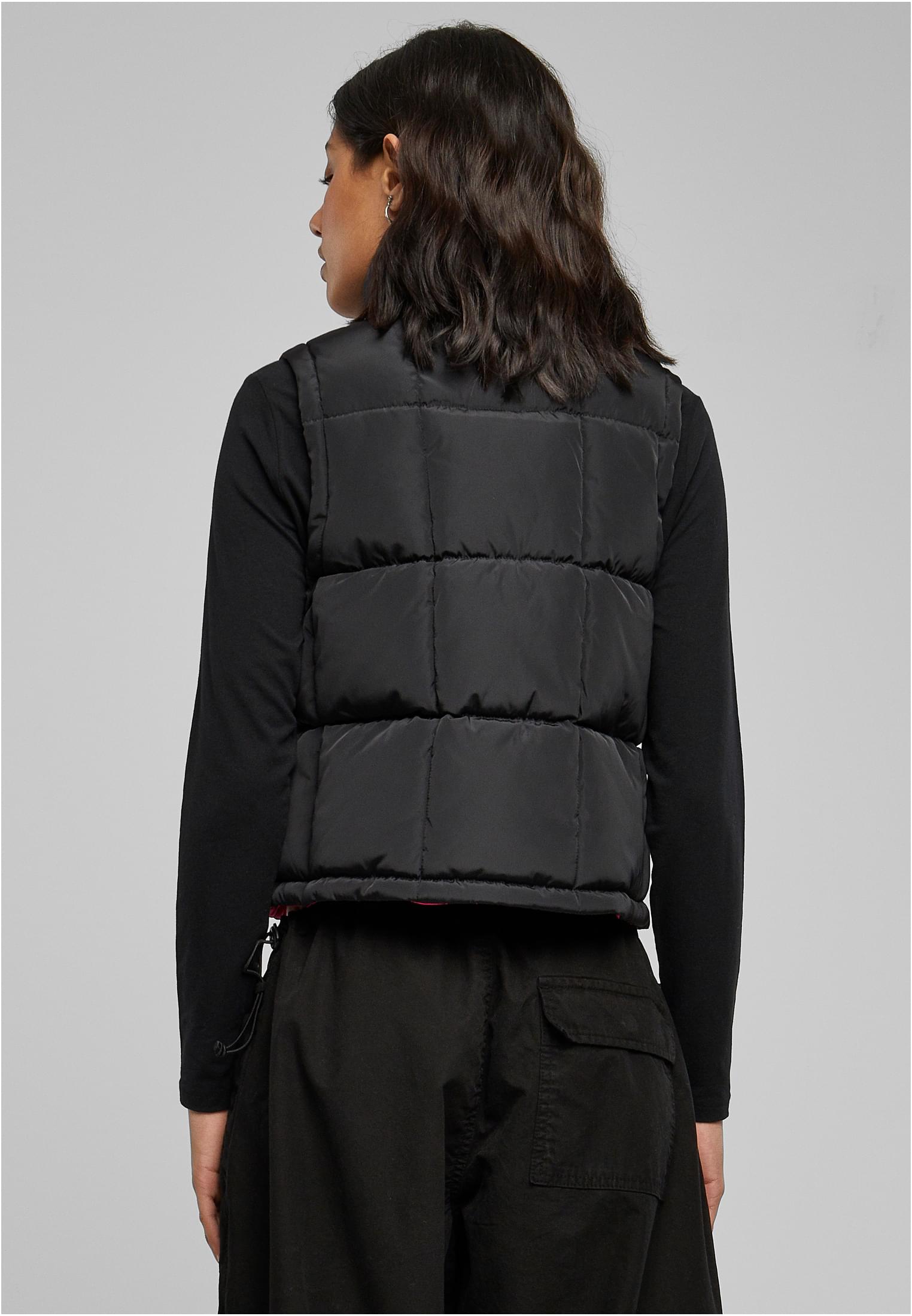 UC Reversible Cropped Puffer Vest