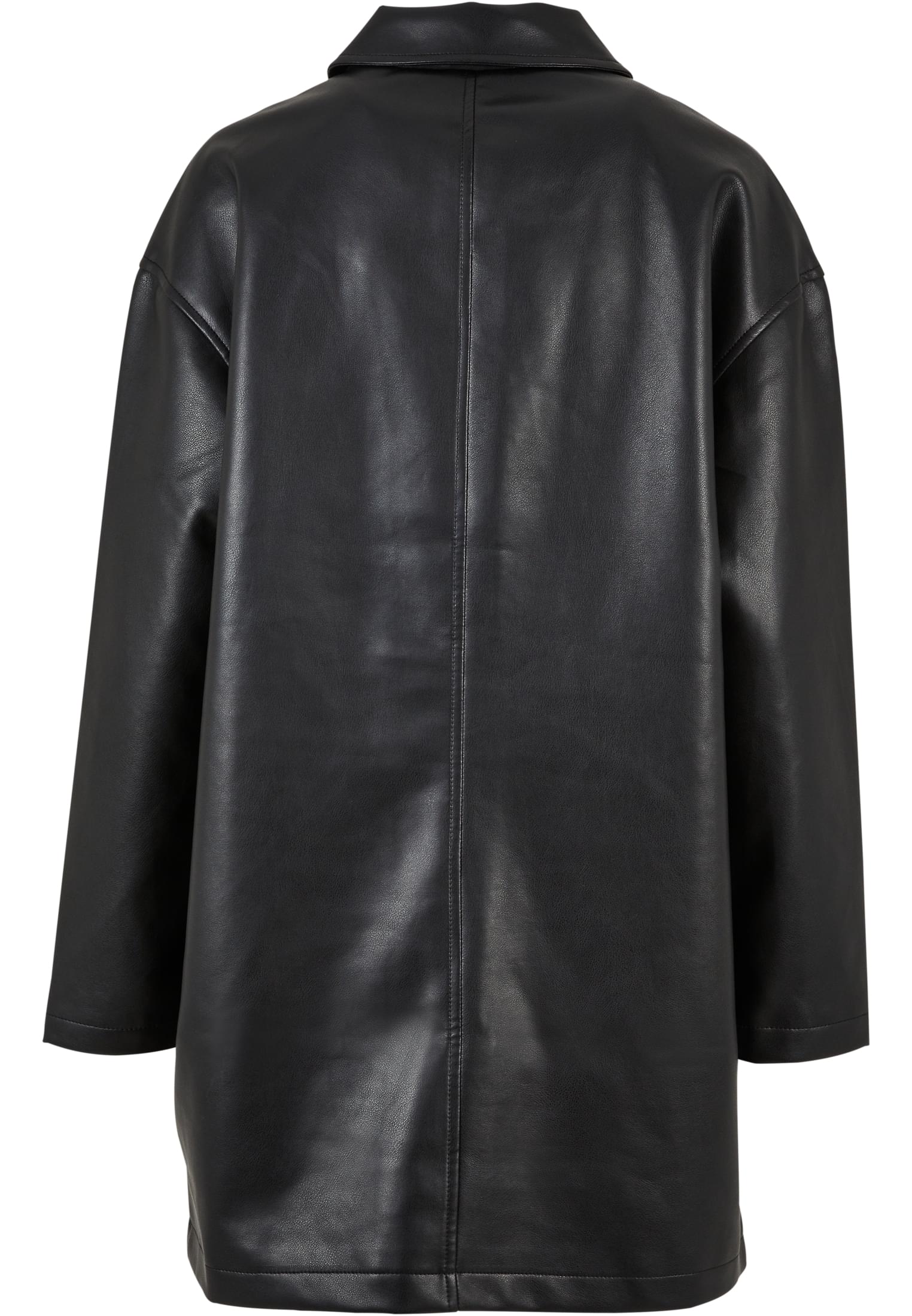 UC Faux Leather Coat