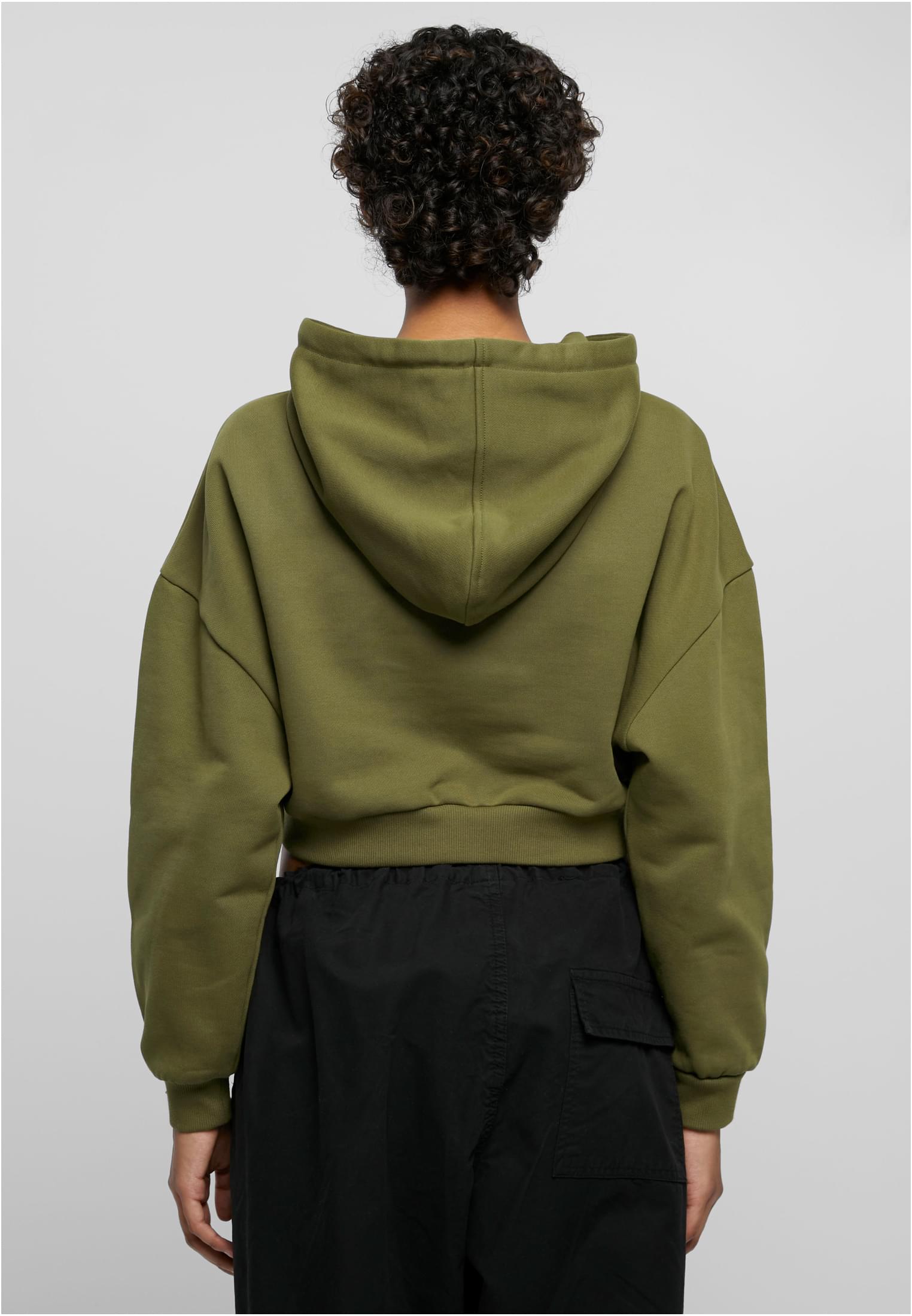 Felpa con cappuccio pesante UC Cropped