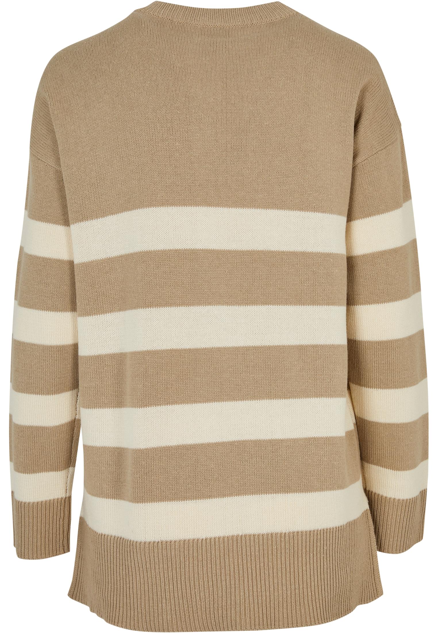 UC Striped Knit Crew Sweater