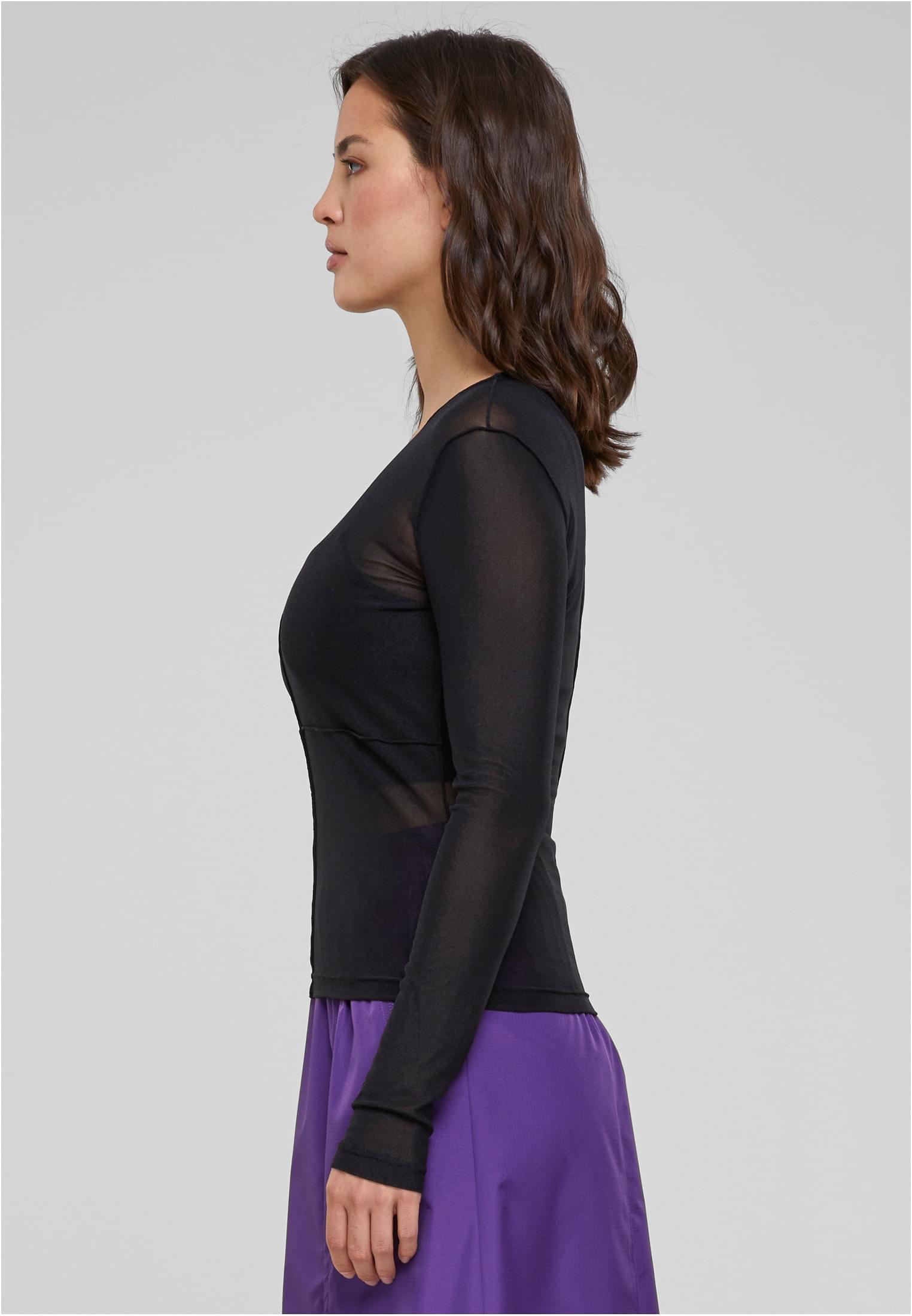 UC Exposed Seam Mesh Longsleeve