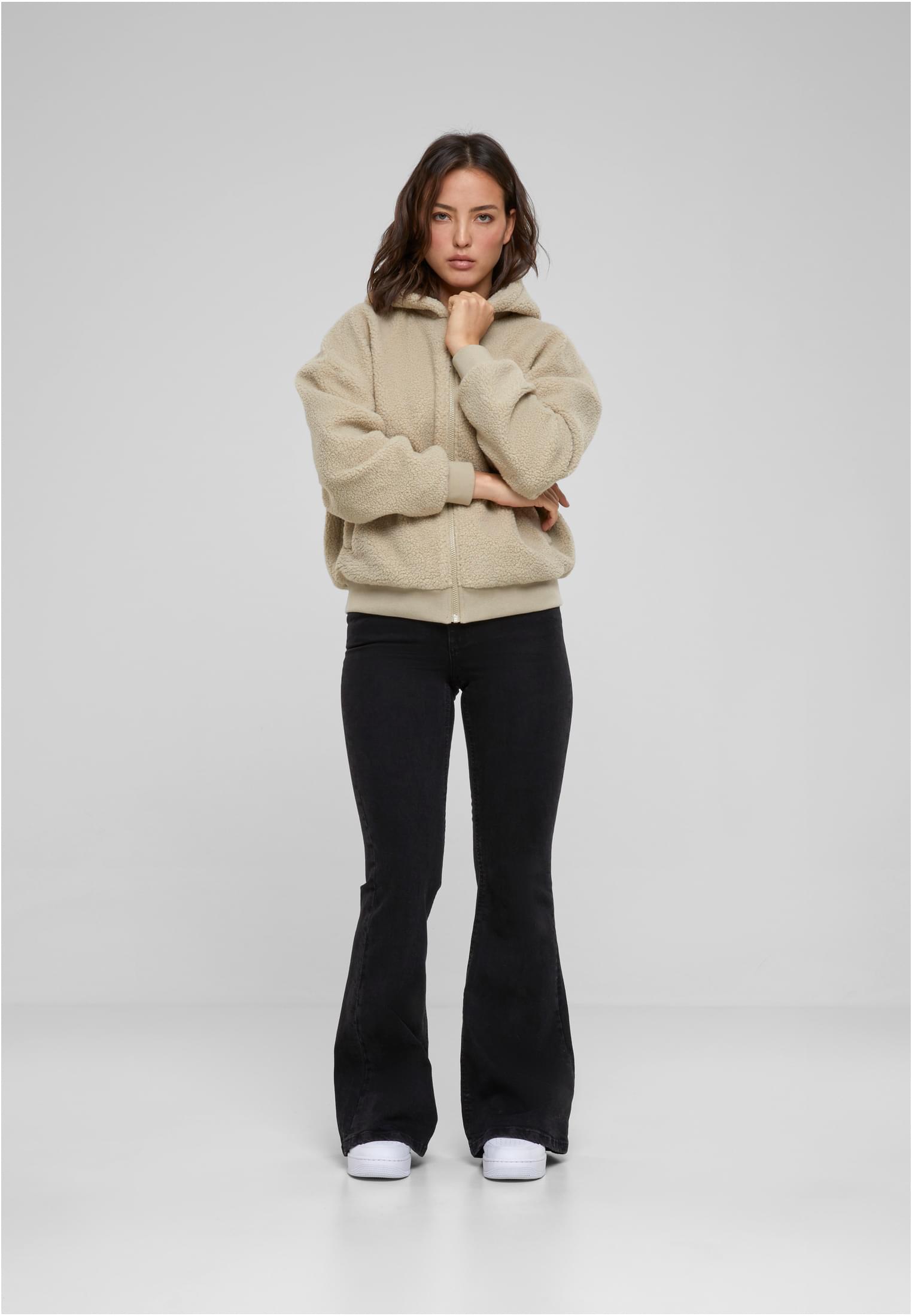 Oversized Sherpa Zip Hoody