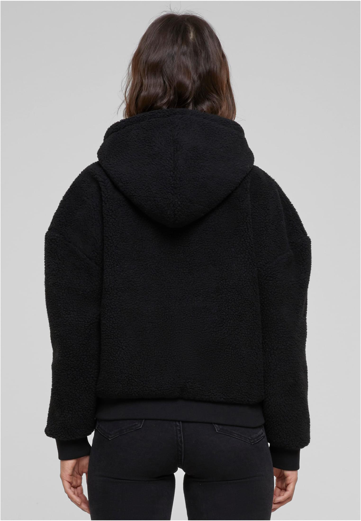 Oversized Sherpa Zip Hoody