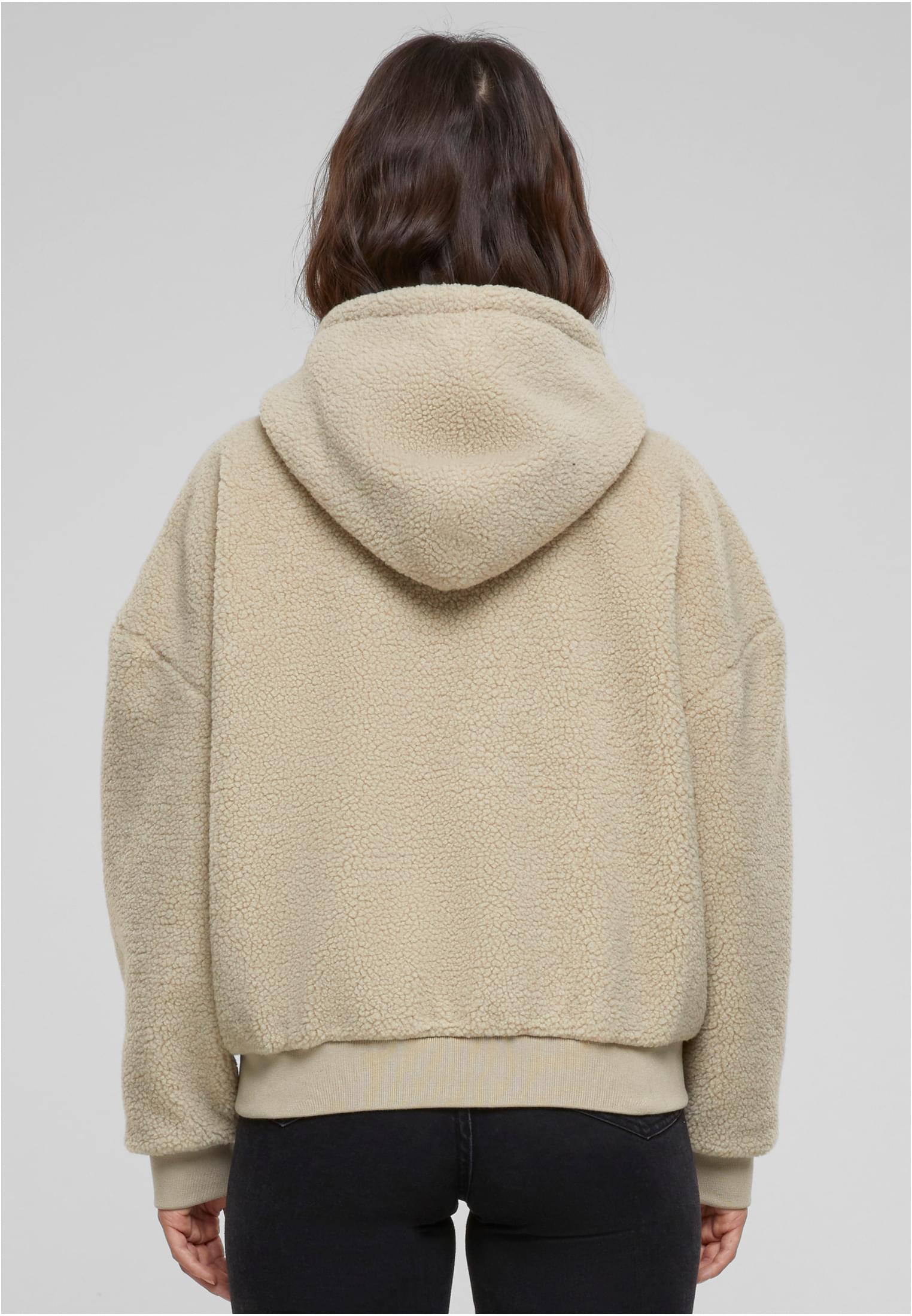 Oversized Sherpa Zip Hoody