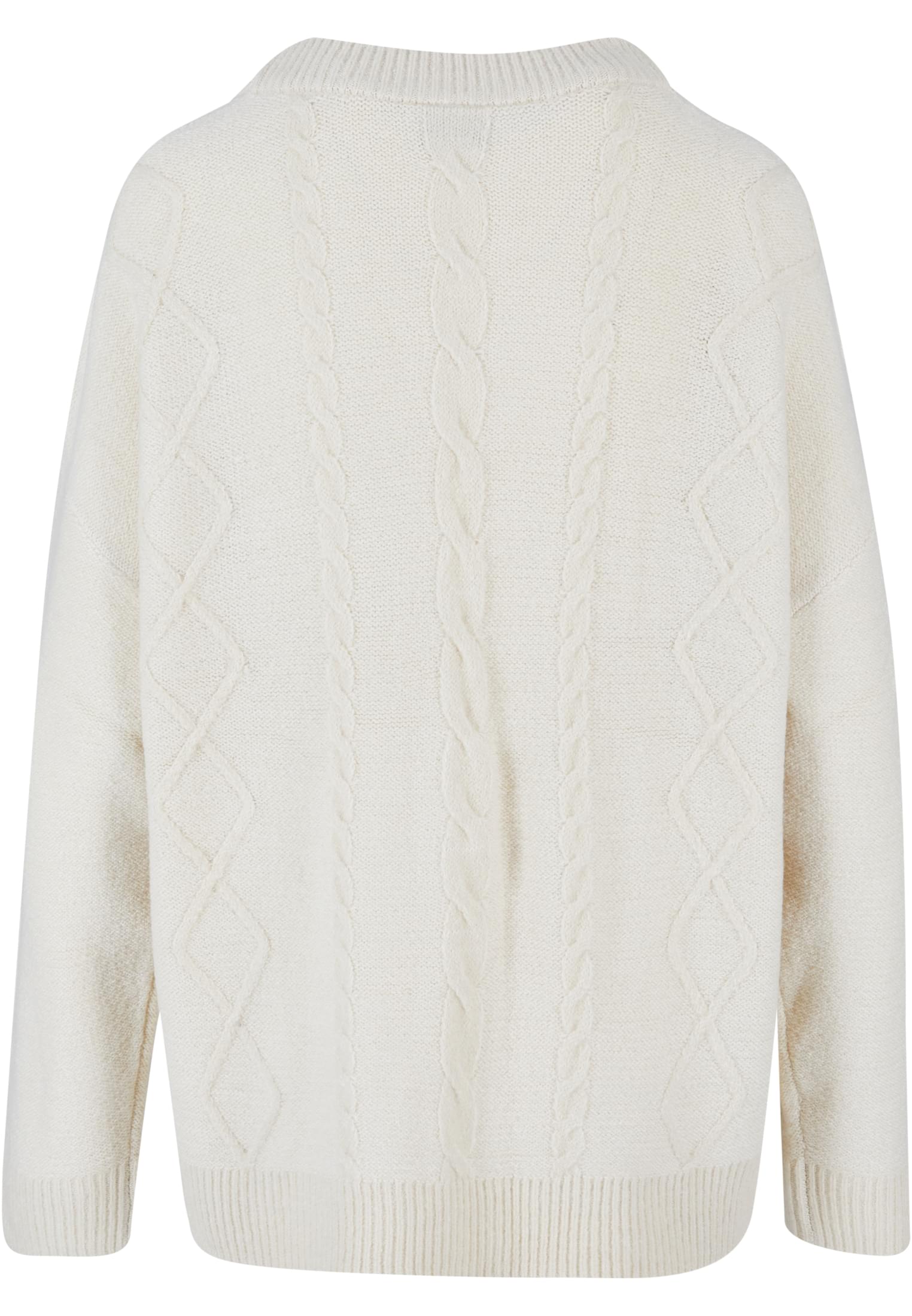 Cardigan de malha trançada UC