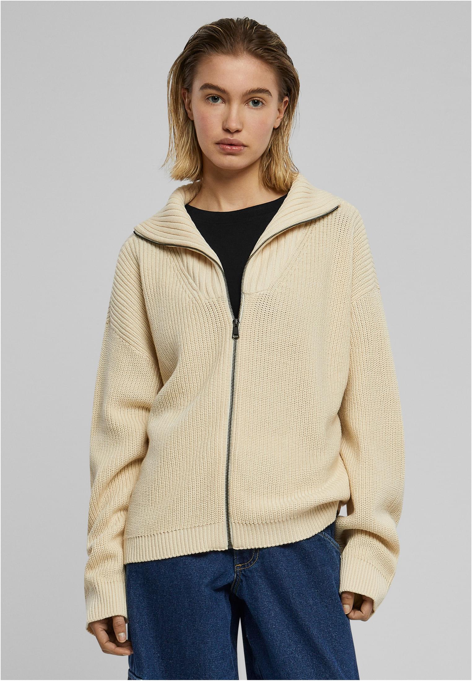 UC Knitted Zip Cardigan