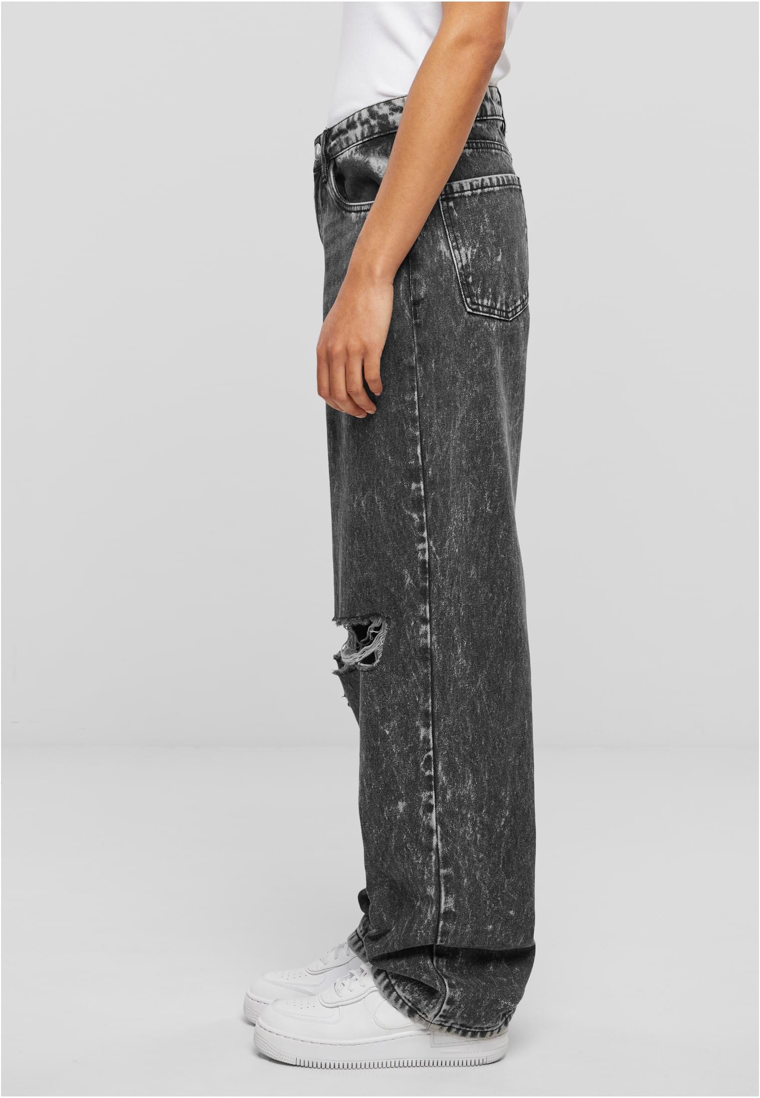 Pantaloni in denim a gamba larga UC Distressed anni '90