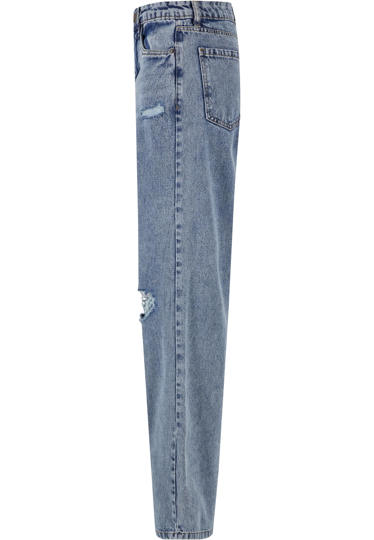 Pantaloni in denim a gamba larga UC Distressed anni '90