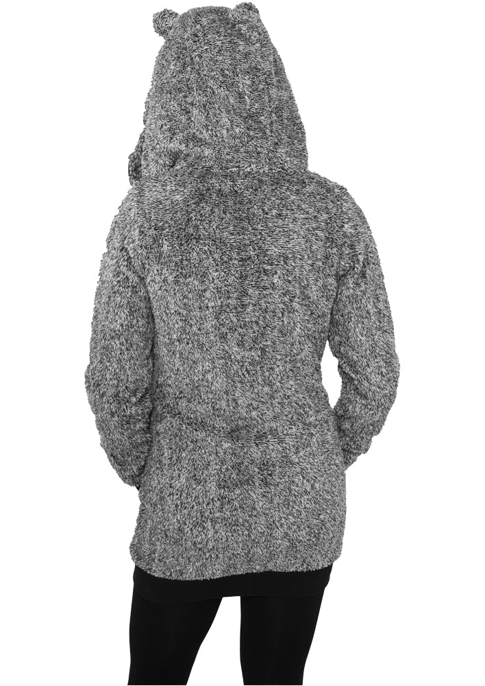 UC Melange Teddy Zip Hoody