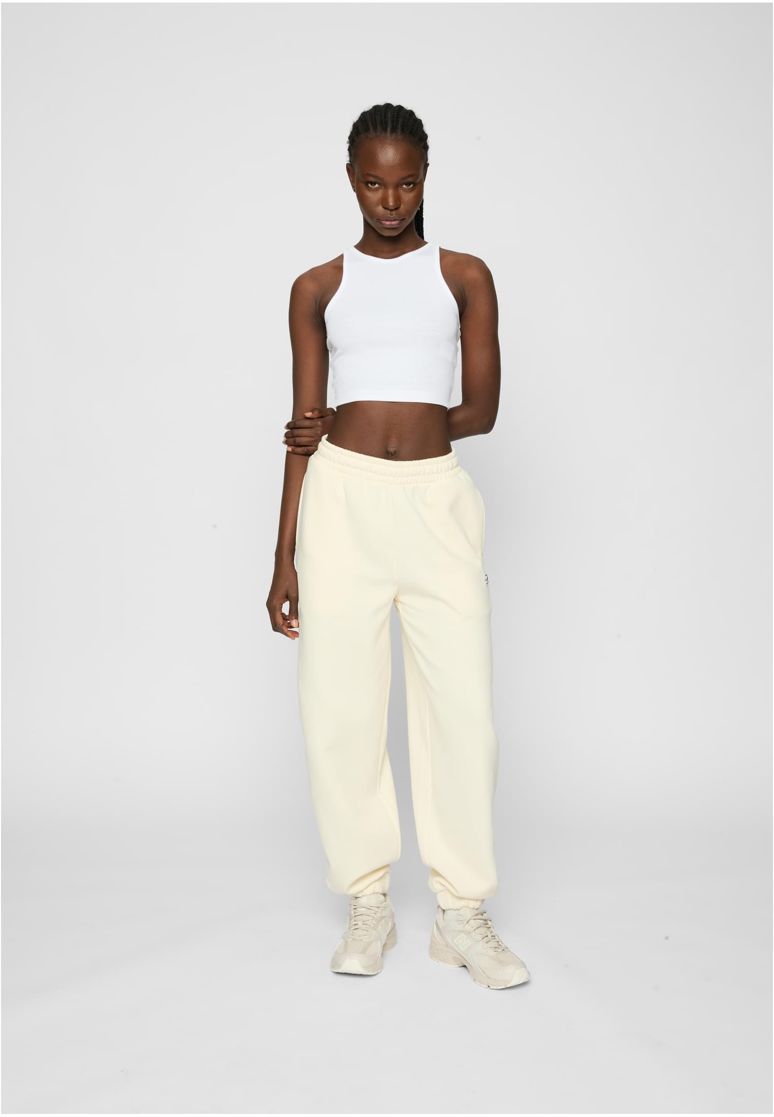 UC Organic Cropped Rib Top Pacote com 2