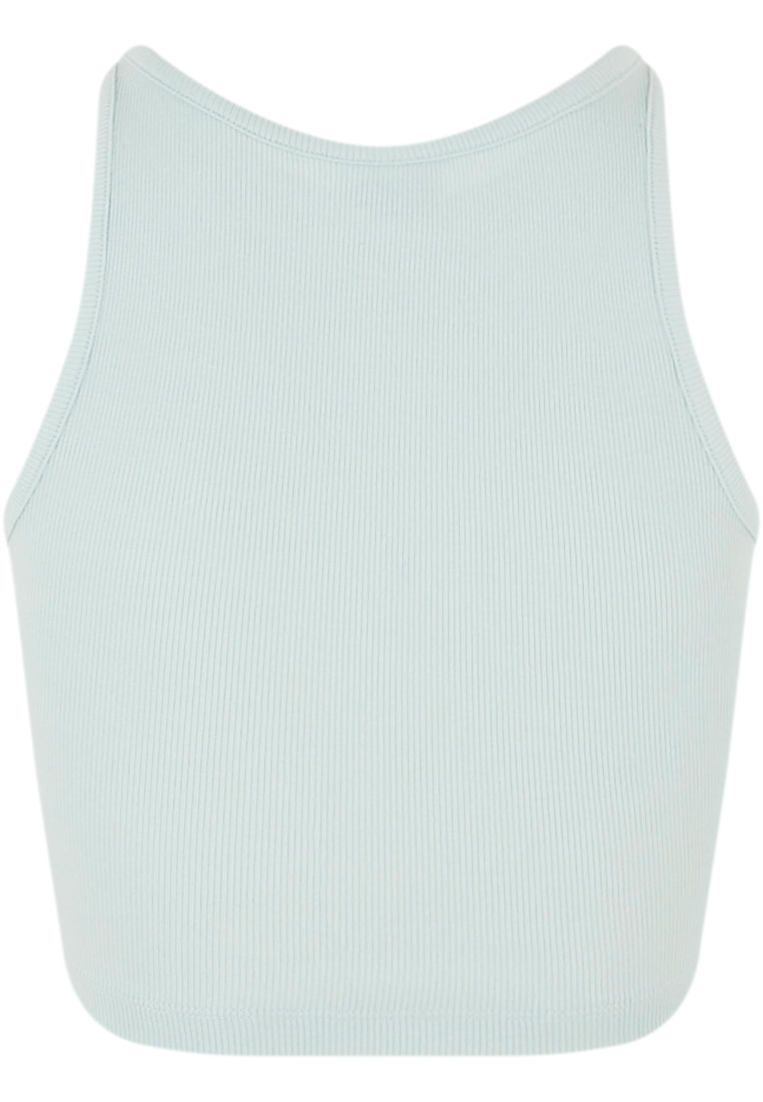 Top curto canelado orgânico UC