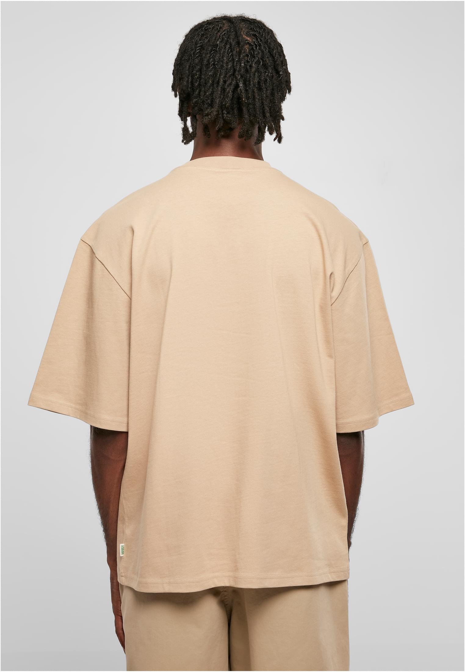 Biologische Oversized Mouw Tee terracotta XXL