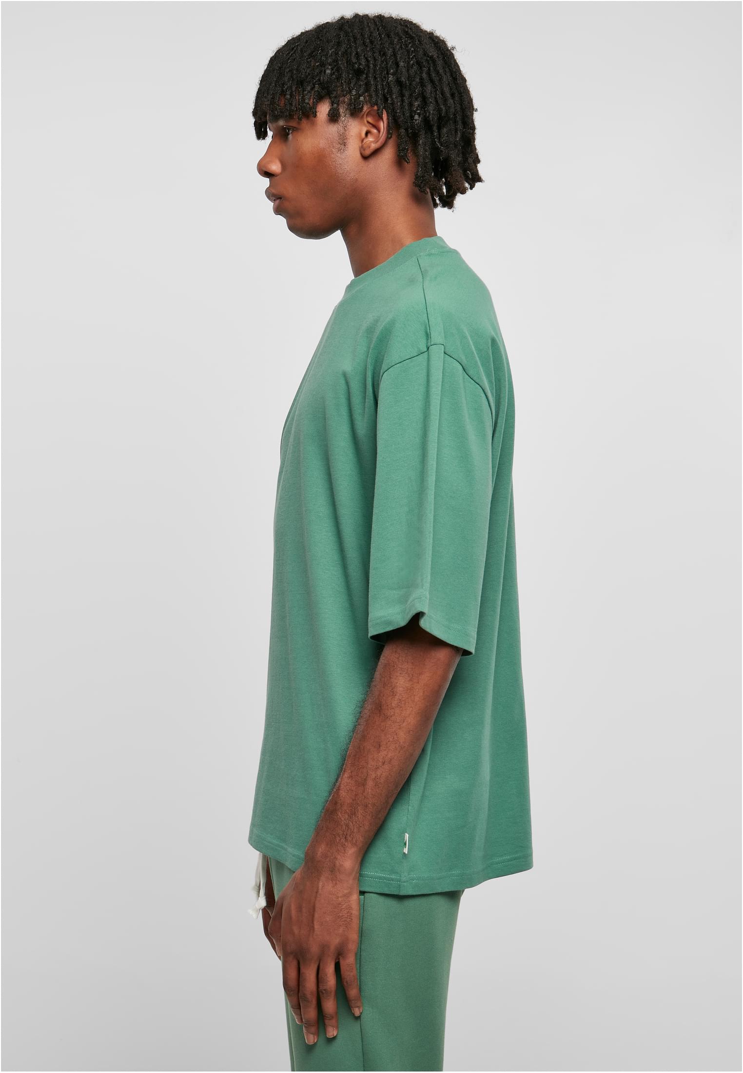 Biologische Oversized Mouw Tee terracotta XXL